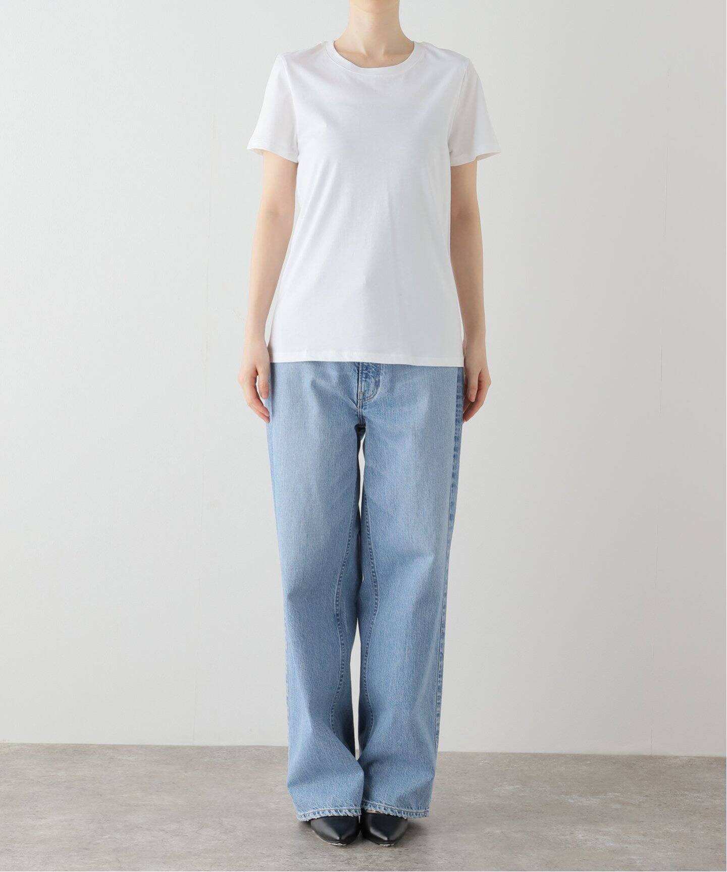 tシャツ 「PETIT BATEAU/プチバトー」ライトジャージ半袖Tシャツ / A0BOM レディース PETIT BATEAU/プチバトー】ライトジャージ半袖Tシャツ / A0BOM