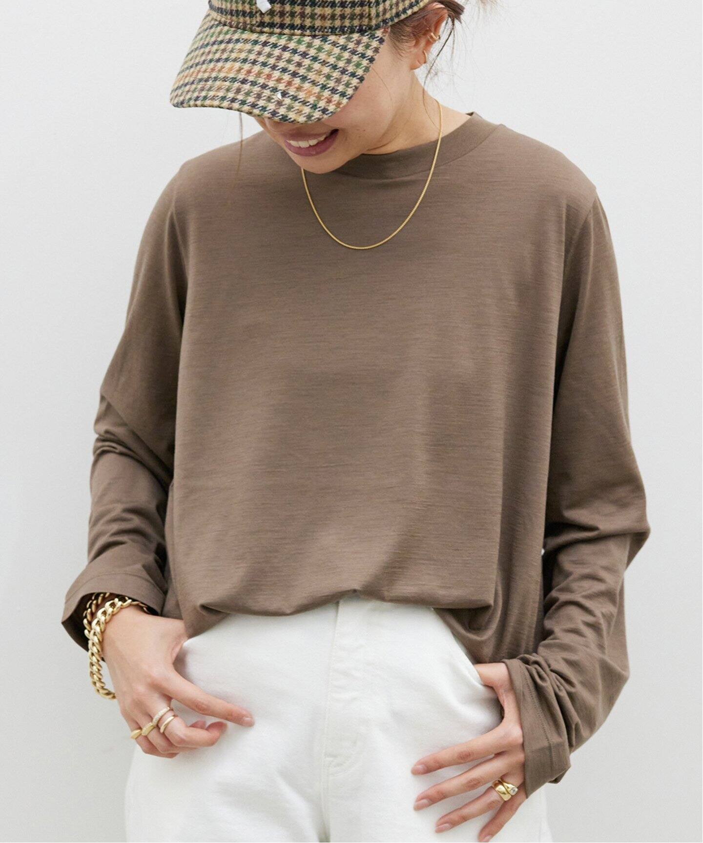 Primewool jersey Tシャツ（Tシャツ／カットソー）｜Deuxieme Classe 