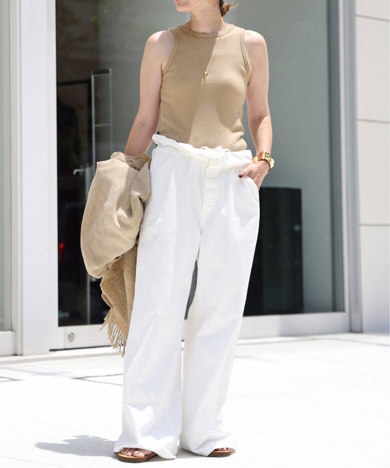 Looseyリブ タンクトップ（タンクトップ）｜Deuxieme Classe  