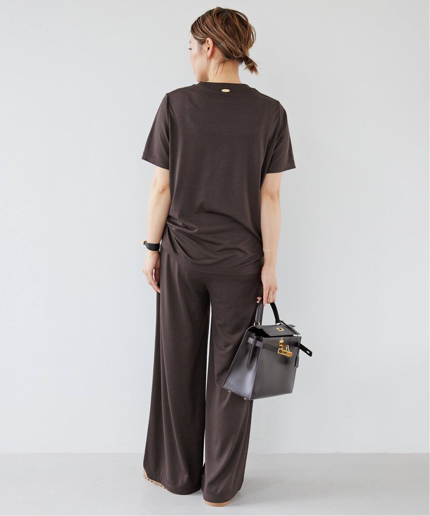 Prime wool jersey Tシャツ（Tシャツ／カットソー）｜Deuxieme Classe 