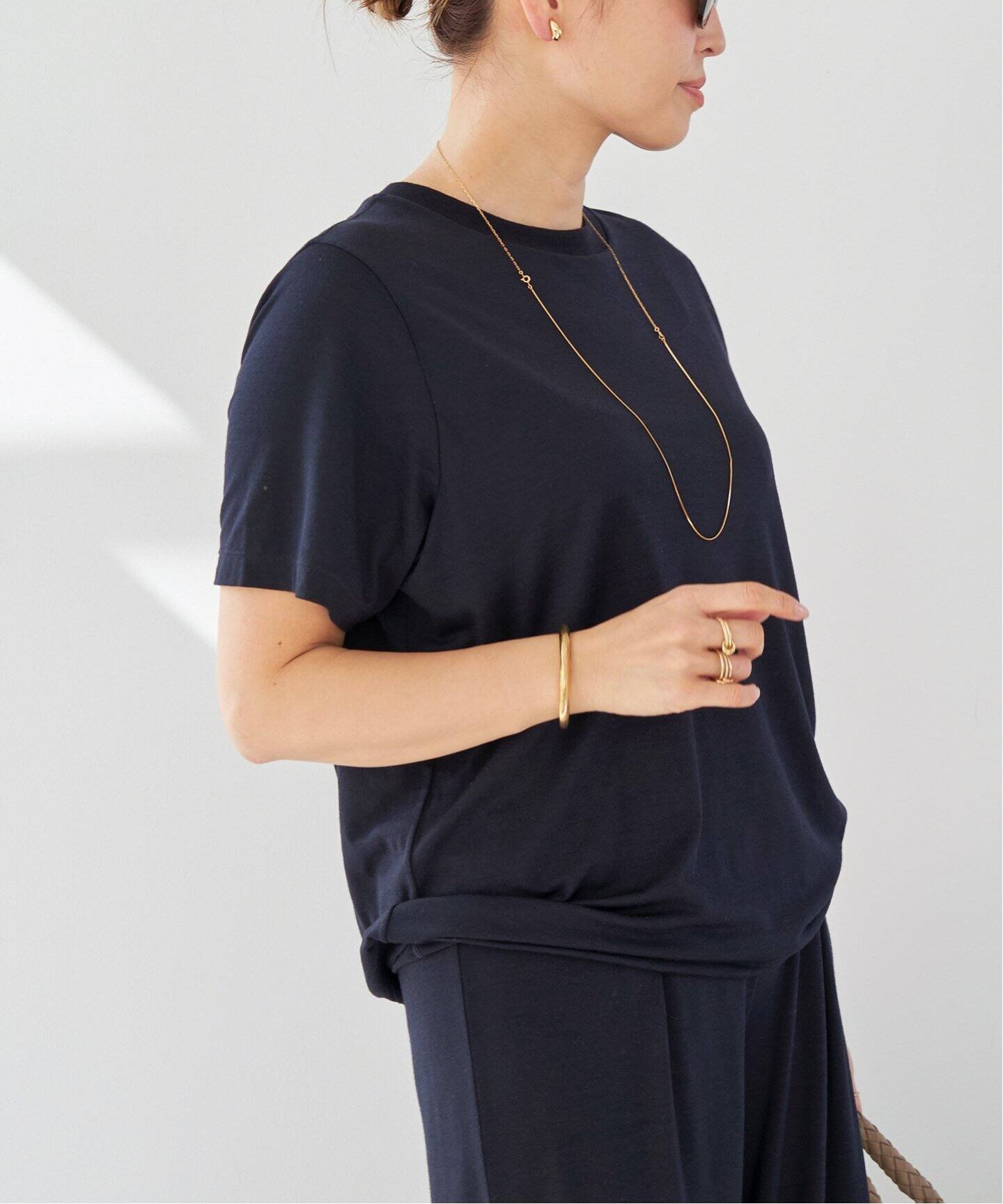 Prime wool jersey Tシャツ（Tシャツ／カットソー）｜Deuxieme Classe 