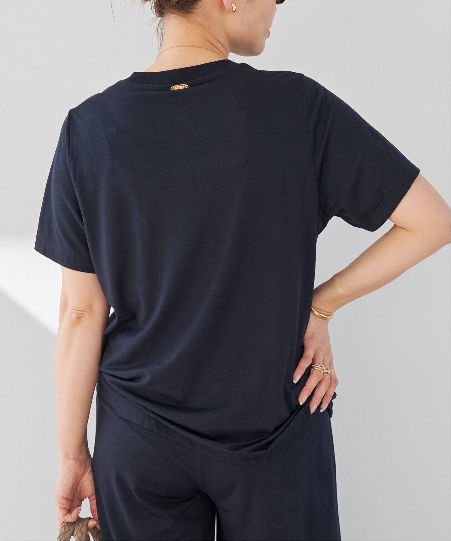 Prime wool jersey Tシャツ（Tシャツ／カットソー）｜Deuxieme Classe  