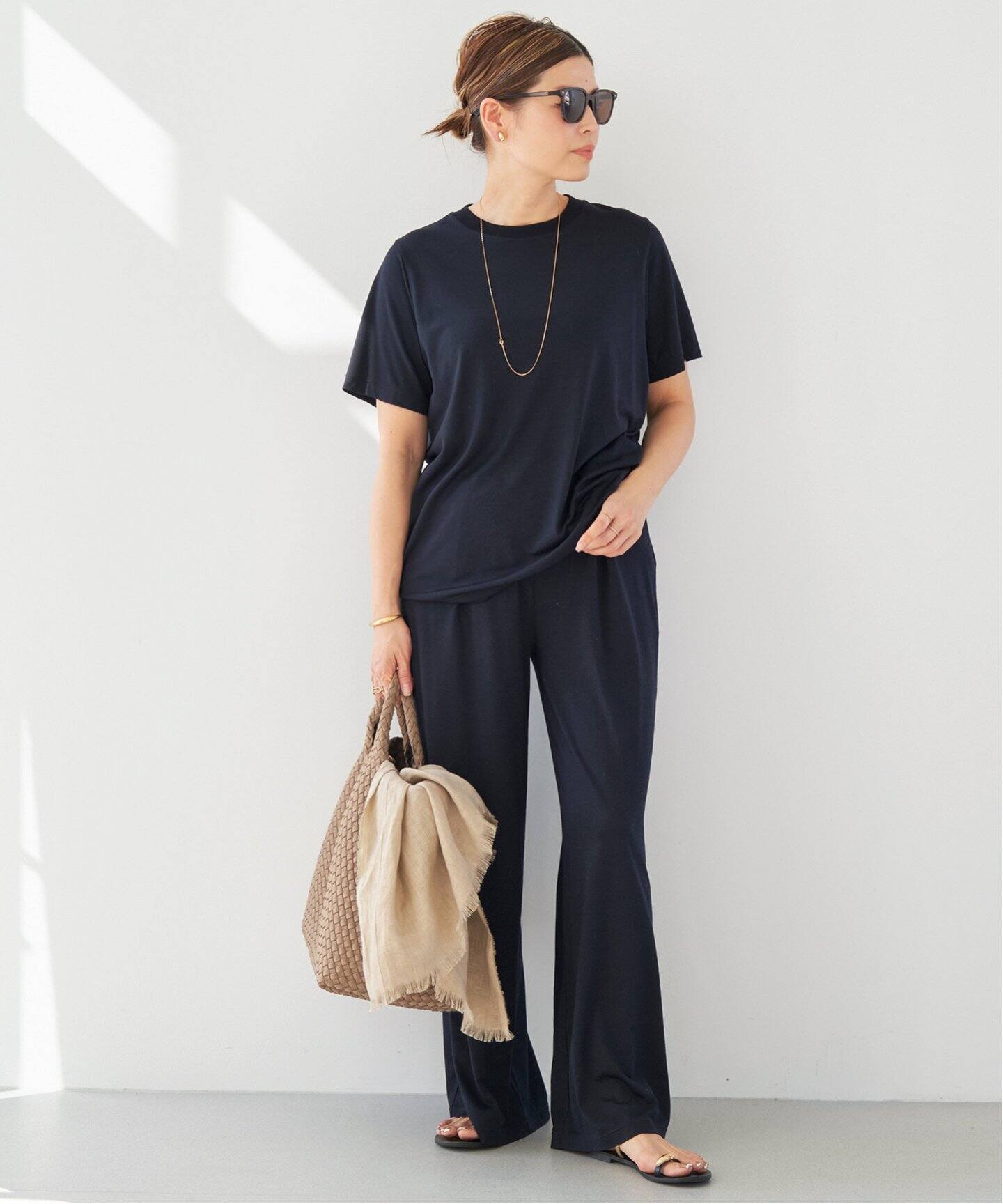 Prime wool jersey Tシャツ（Tシャツ／カットソー）｜Deuxieme Classe 