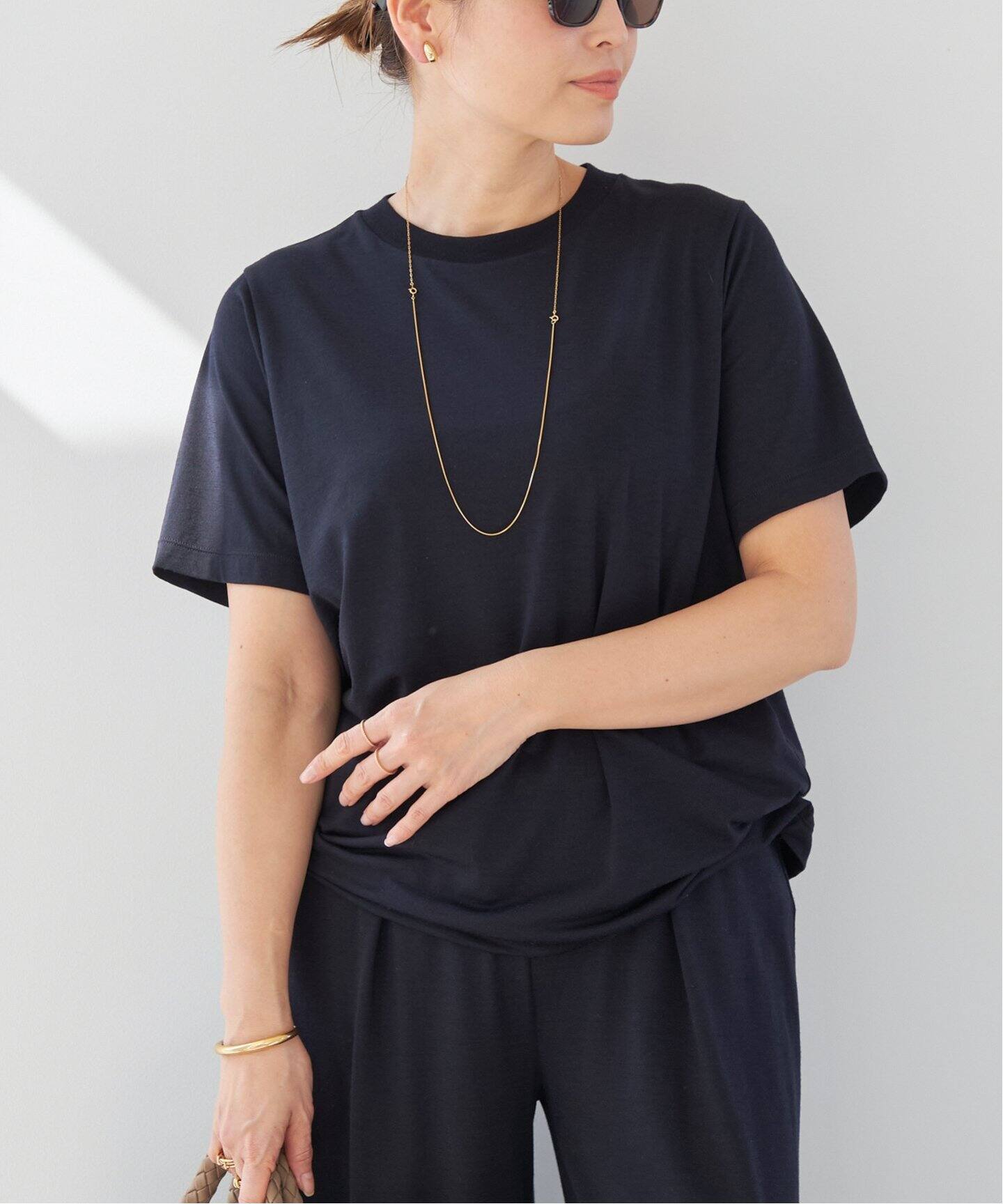 Prime wool jersey Tシャツ（Tシャツ／カットソー）｜Deuxieme Classe  
