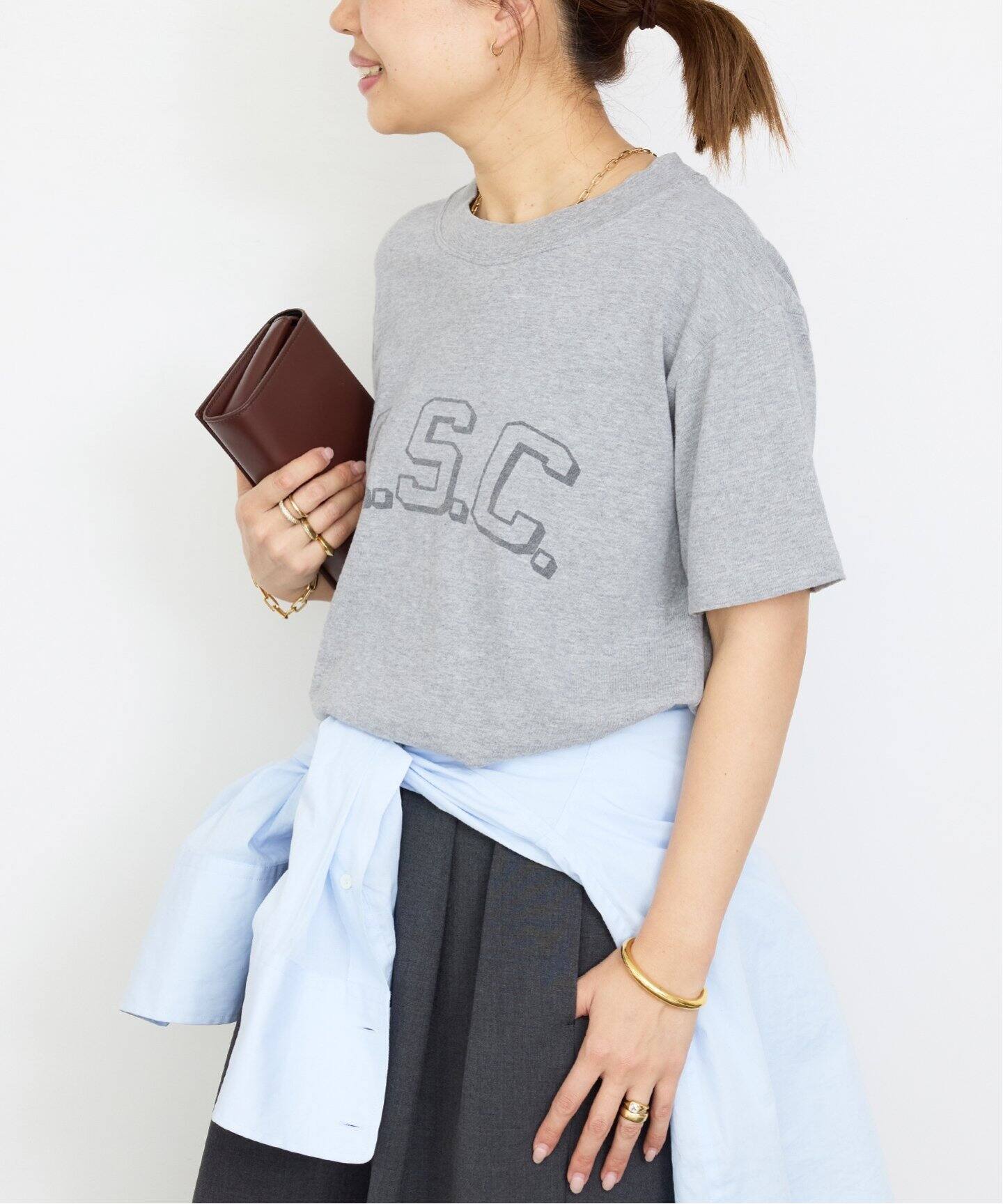 ドゥーズィーエムクラス　Enjoyable Tシャツ Deuxieme Classe tシャツ Enjoyable Tシャツ レディース