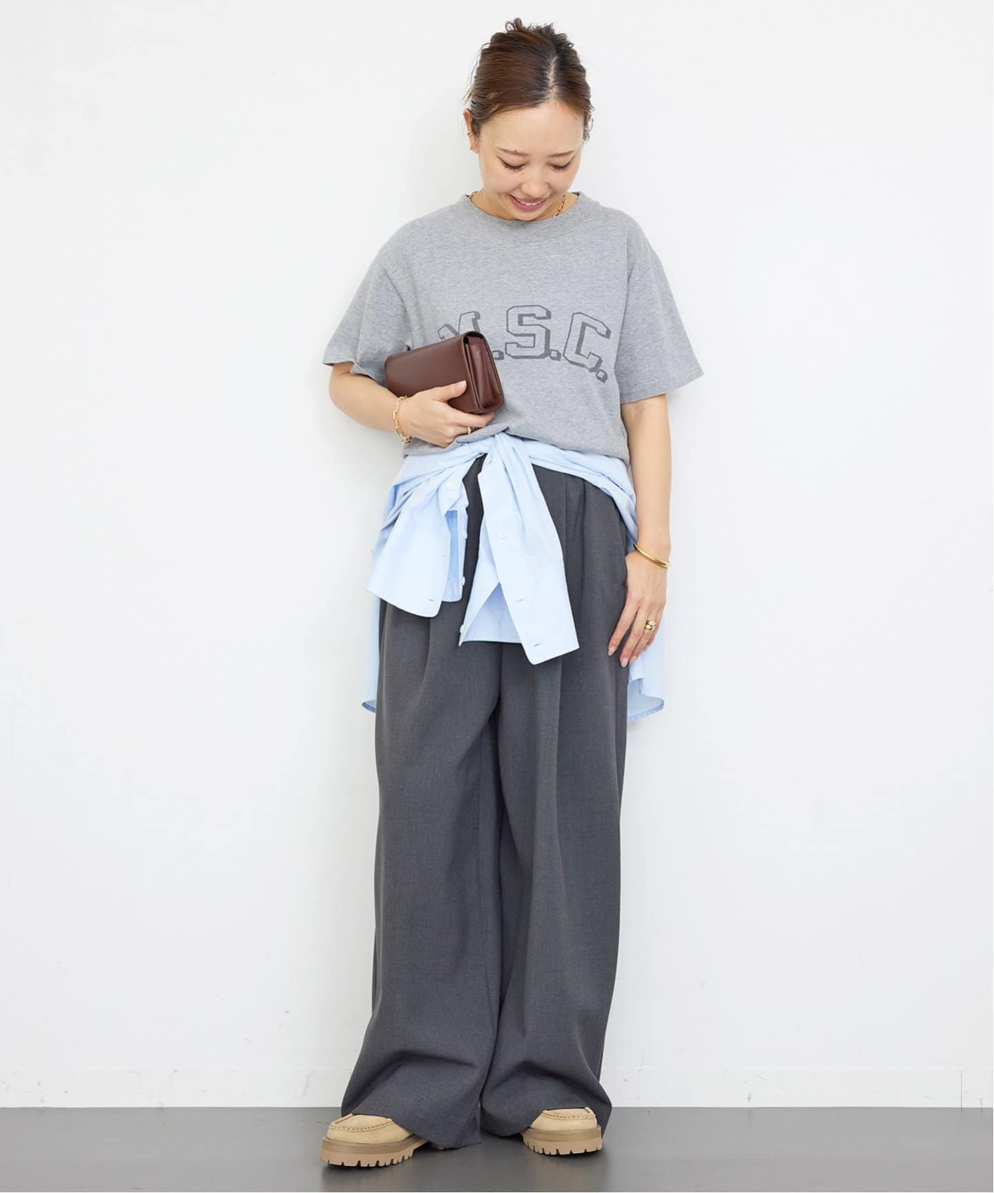 ドゥーズィーエムクラス　Enjoyable Tシャツ Deuxieme Classe tシャツ Enjoyable Tシャツ レディース