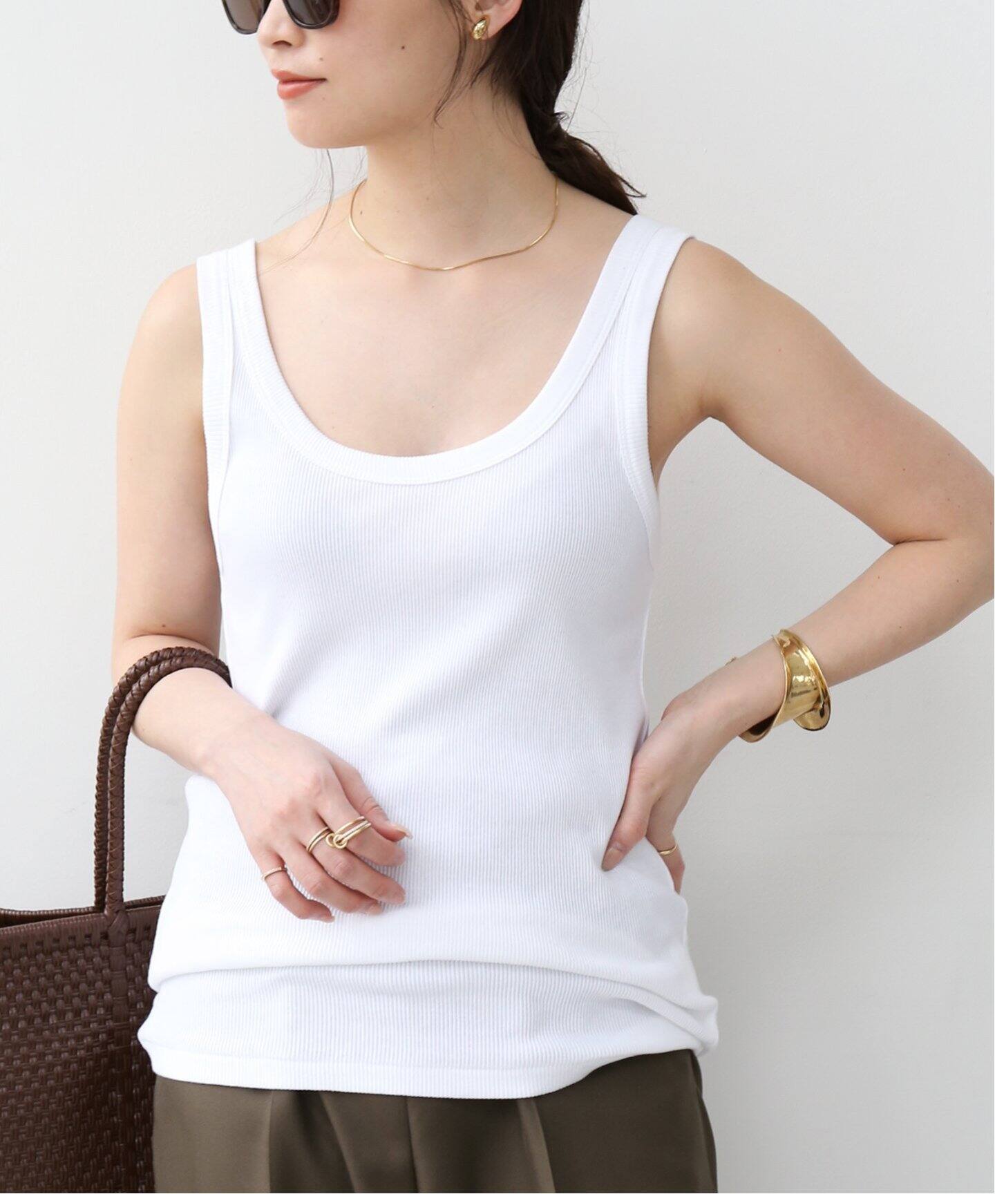 rib タンクトップ（タンクトップ）｜Deuxieme Classe（ドゥーズィエム  