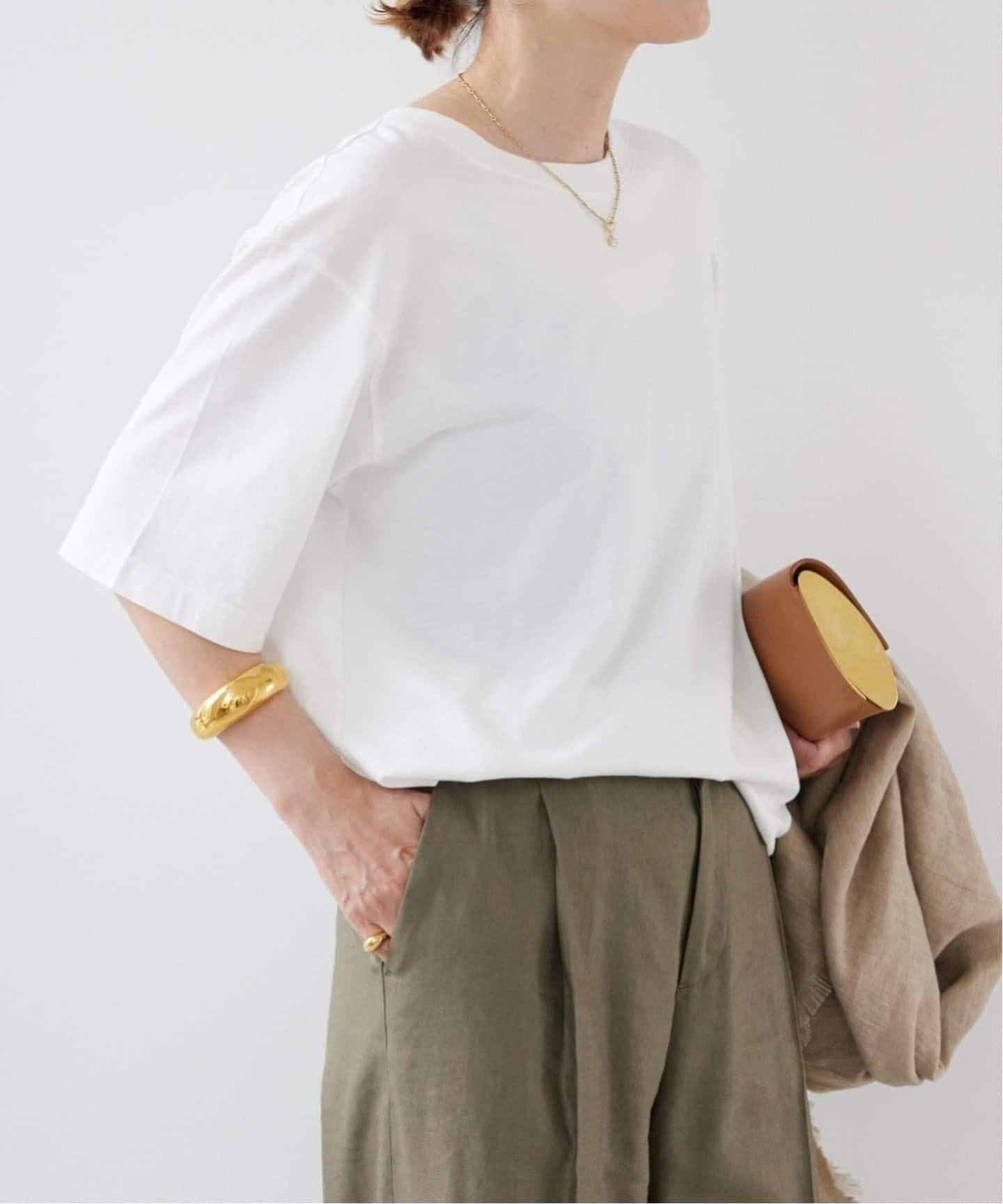 追加shapely Tシャツ（Tシャツ／カットソー）｜Deuxieme Classe