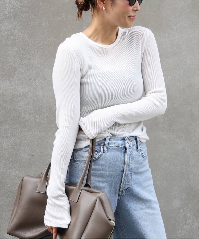 追加テレコ ロングスリーブ プルオーバー（Tシャツ／カットソー  