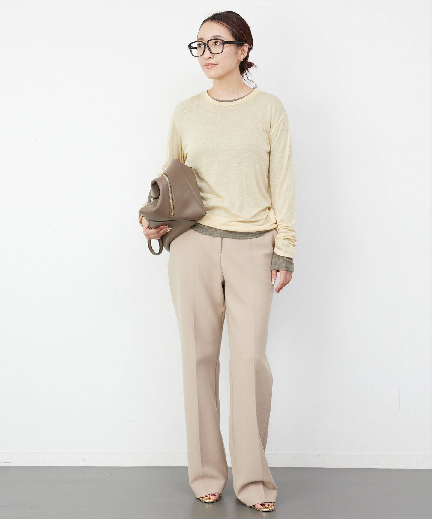 追加テレコ ロングスリーブ プルオーバー（Tシャツ／カットソー  