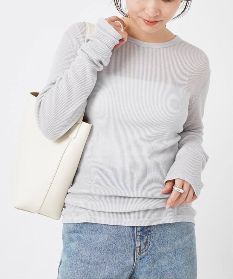 追加テレコ ロングスリーブ プルオーバー（Tシャツ／カットソー  