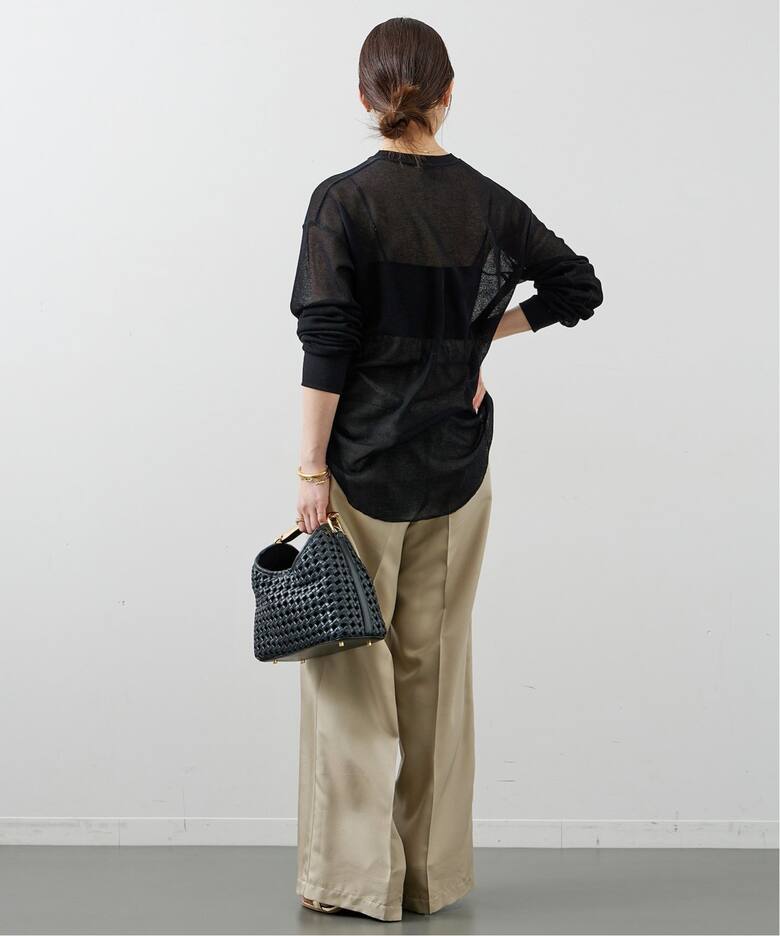 Sheer Waffle Tシャツ（Tシャツ／カットソー）｜Deuxieme Classe 