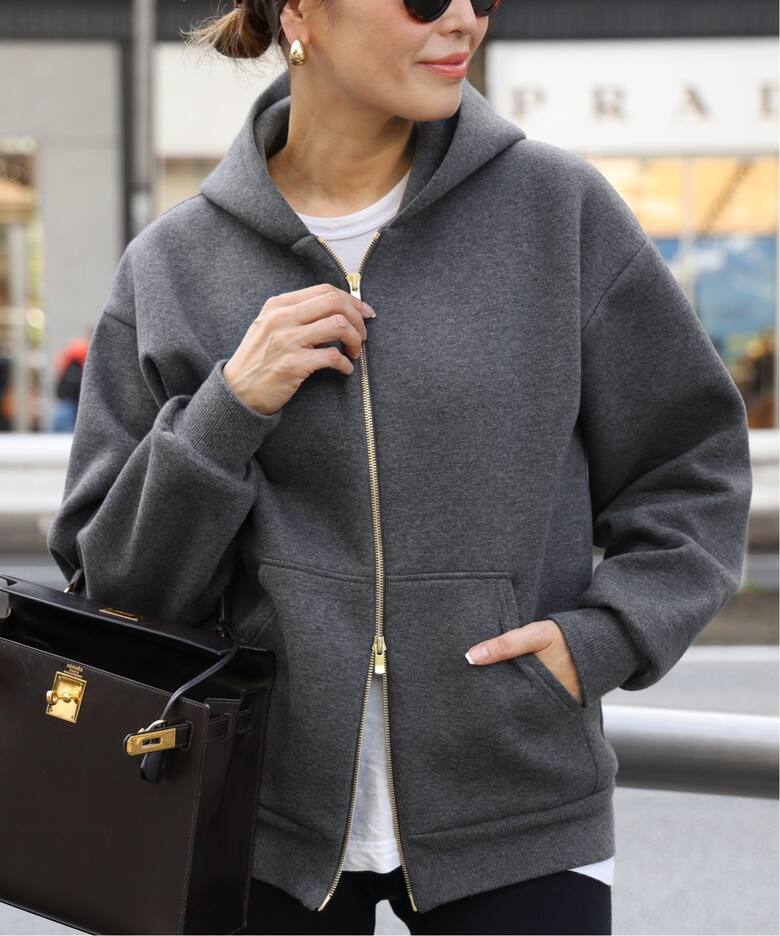 Oversized ジップ フーディー（パーカー）｜Deuxieme Classe ｜パーカー 