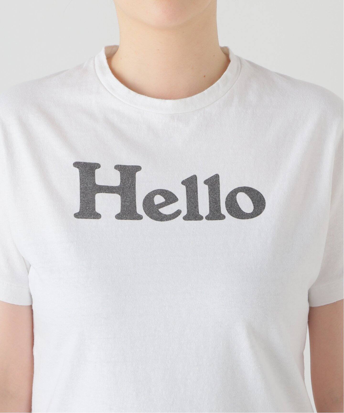 MADISONBLUE / マディソンブルー】HELLO クルーネック Tシャツ（T  