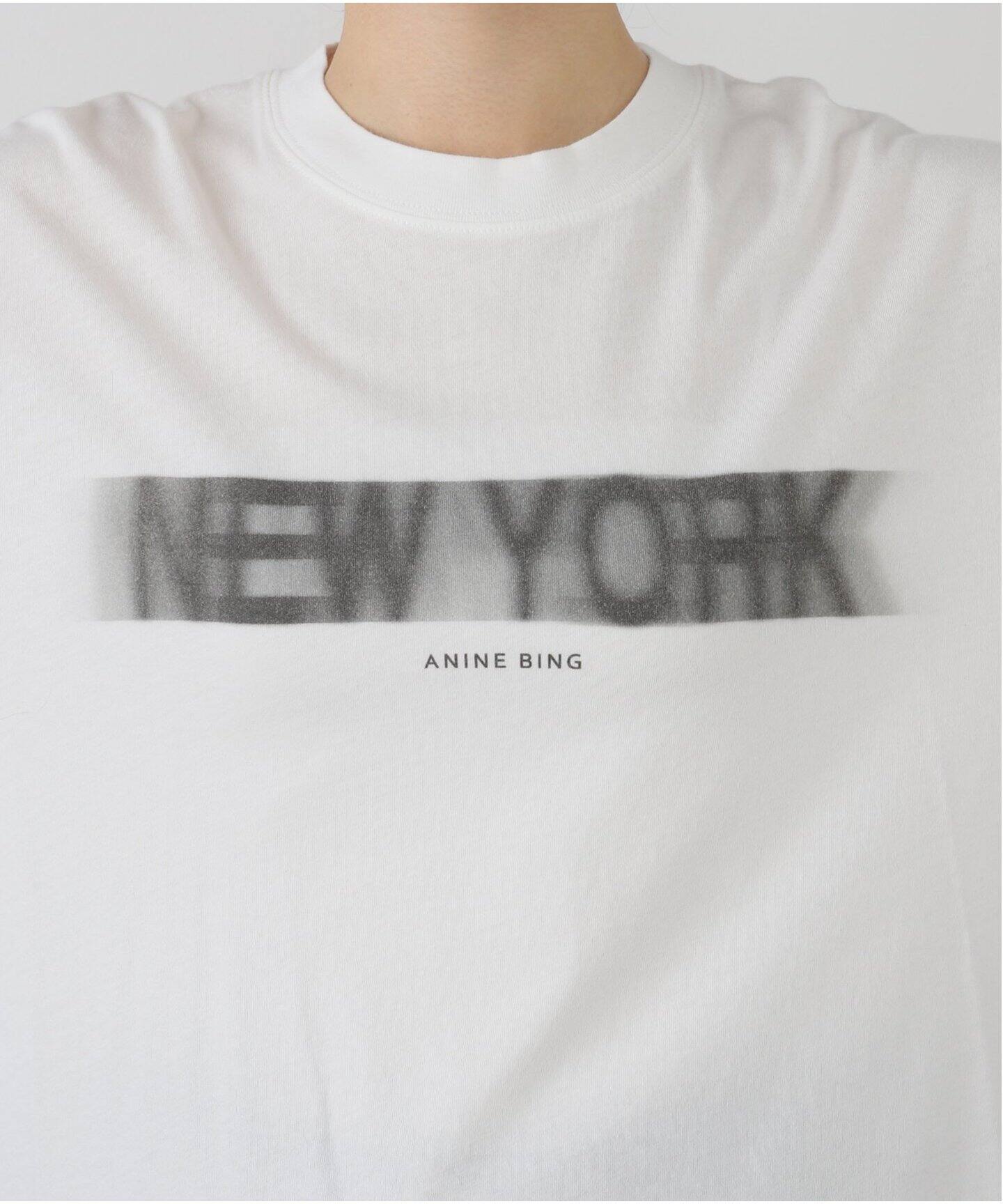 ANINE BING/アニン ビン】NEWYORK Tシャツ（Tシャツ／カットソー 