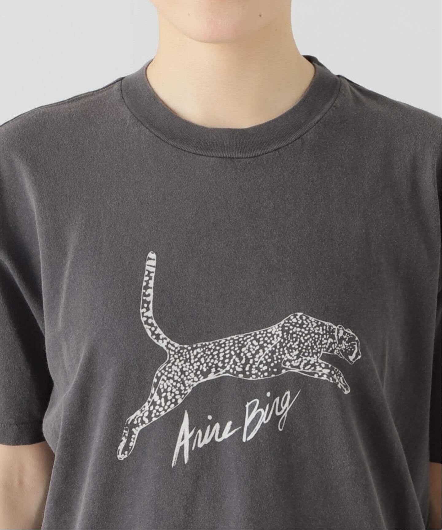 追加【ANINE BING/アニン ビン】 LEOPARD Tシャツ（Tシャツ  