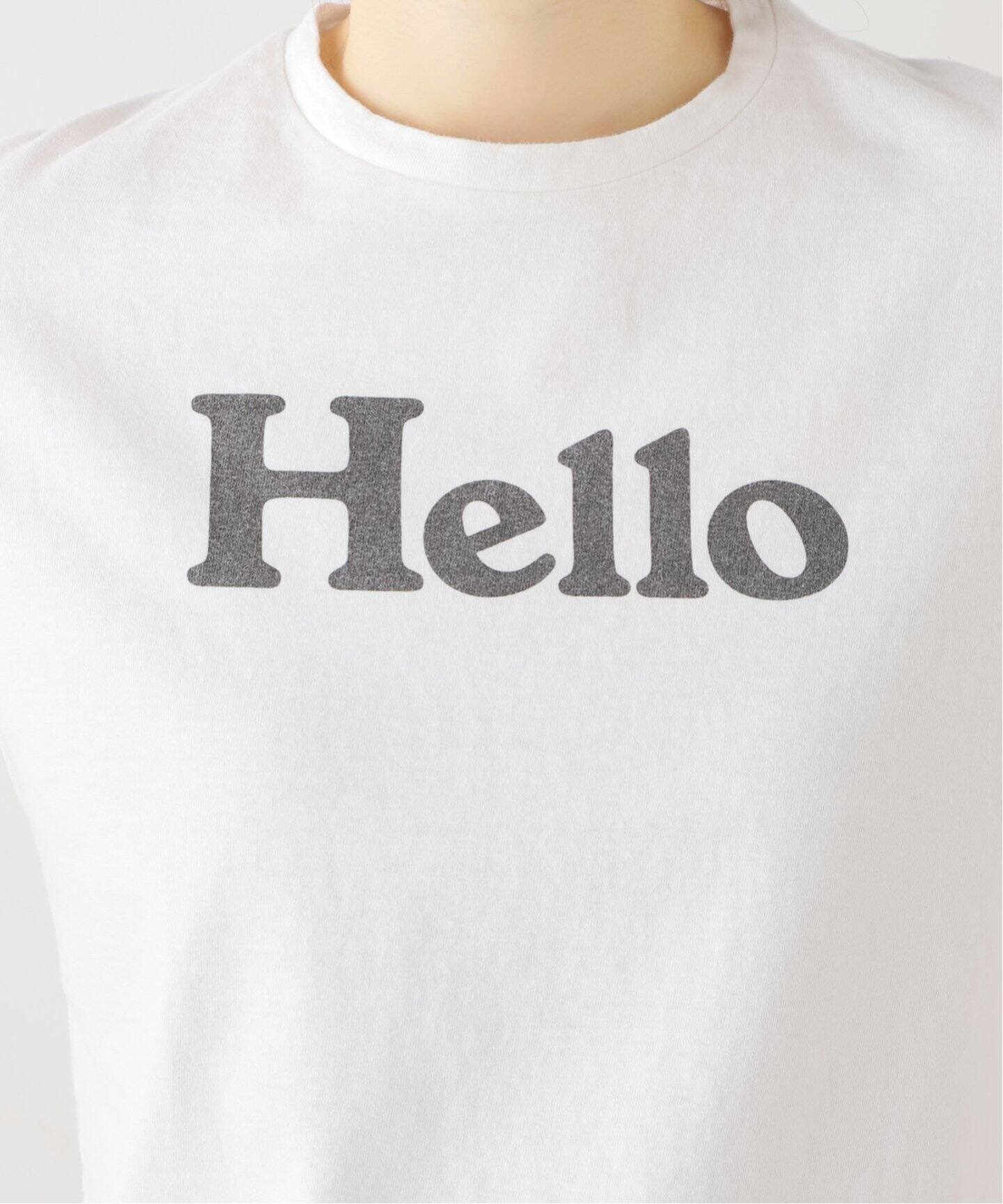 MADISONBLUE/マディソンブルー】 HELLO Tシャツ（Tシャツ／カットソー  