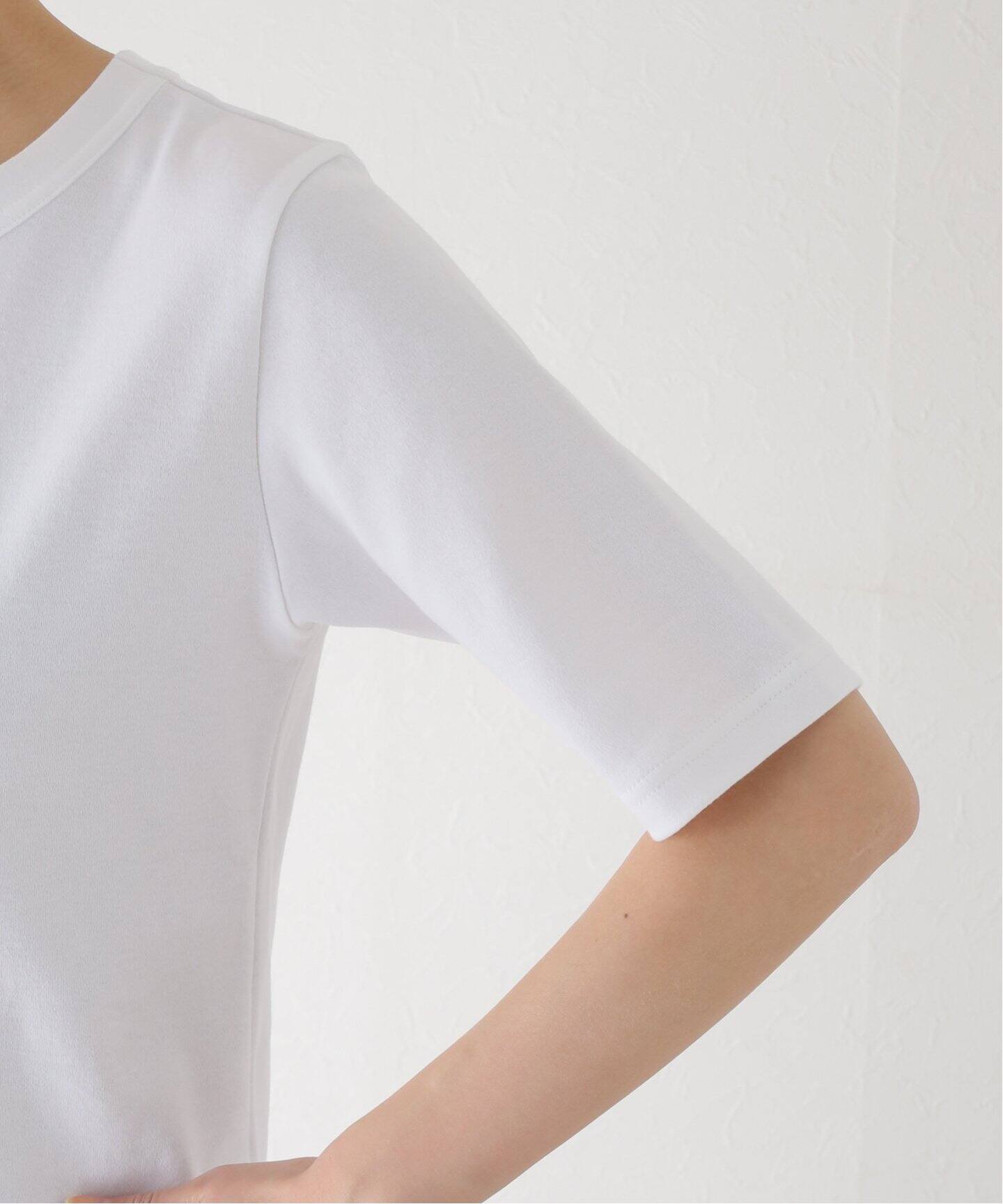 MADISONBLUE / マディソンブルー】 CREW NECK H/S TEE（Tシャツ 