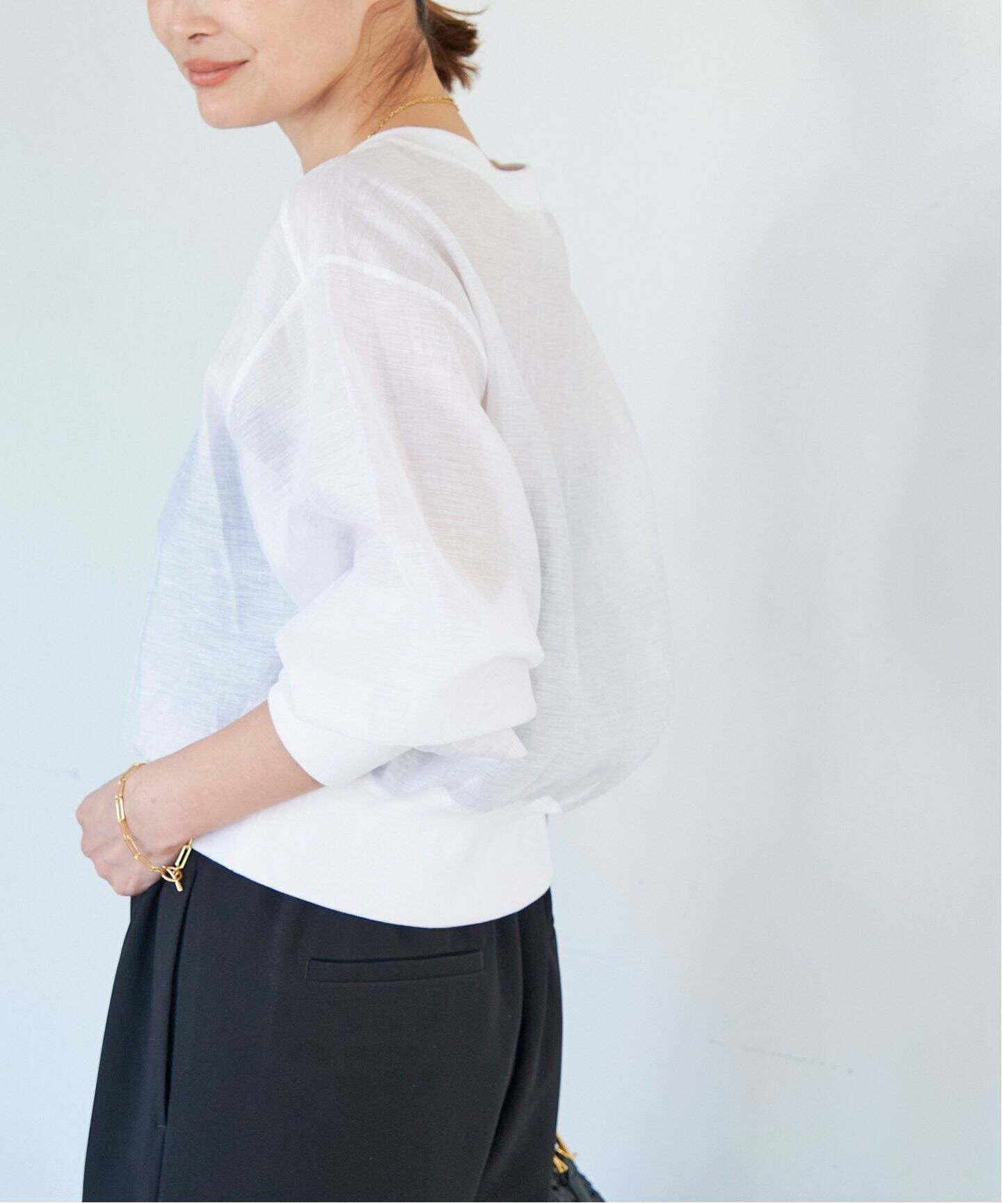 THE LOOM/ザ ルーム】 LINEN プルオーバー（Tシャツ／カットソー 