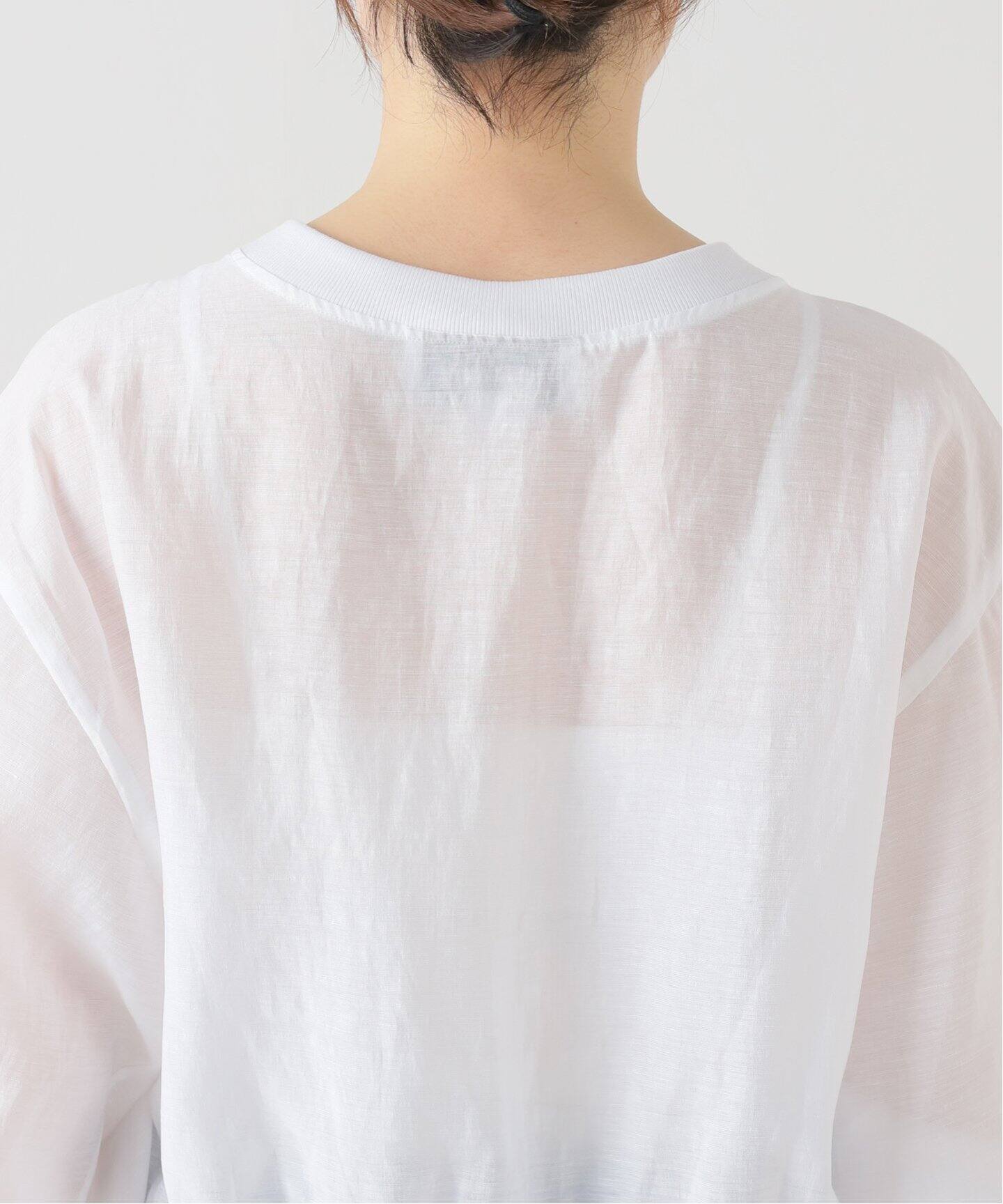 THE LOOM/ザ ルーム】 LINEN プルオーバー（Tシャツ／カットソー  