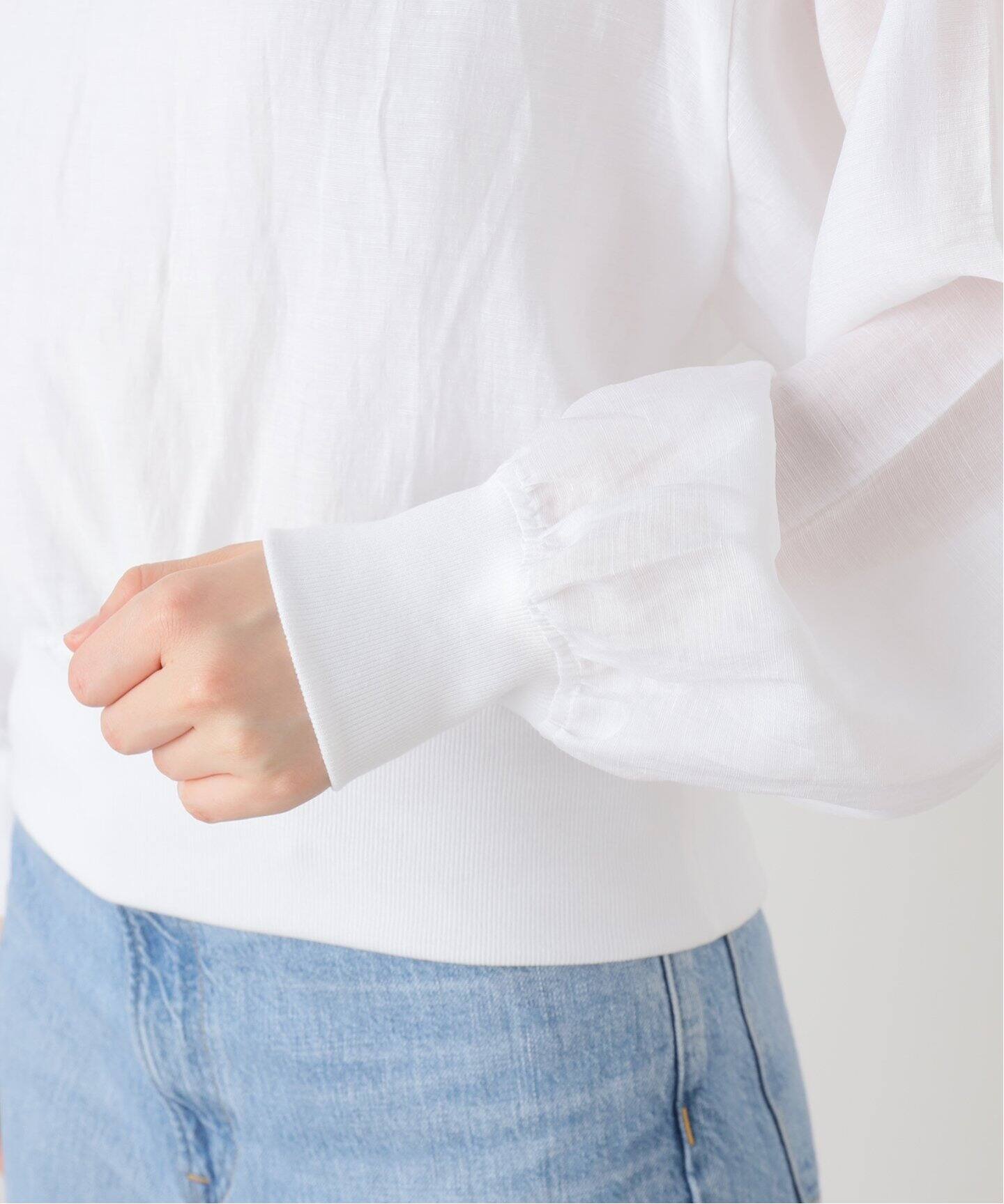 THE LOOM/ザ ルーム】 LINEN プルオーバー（Tシャツ／カットソー  