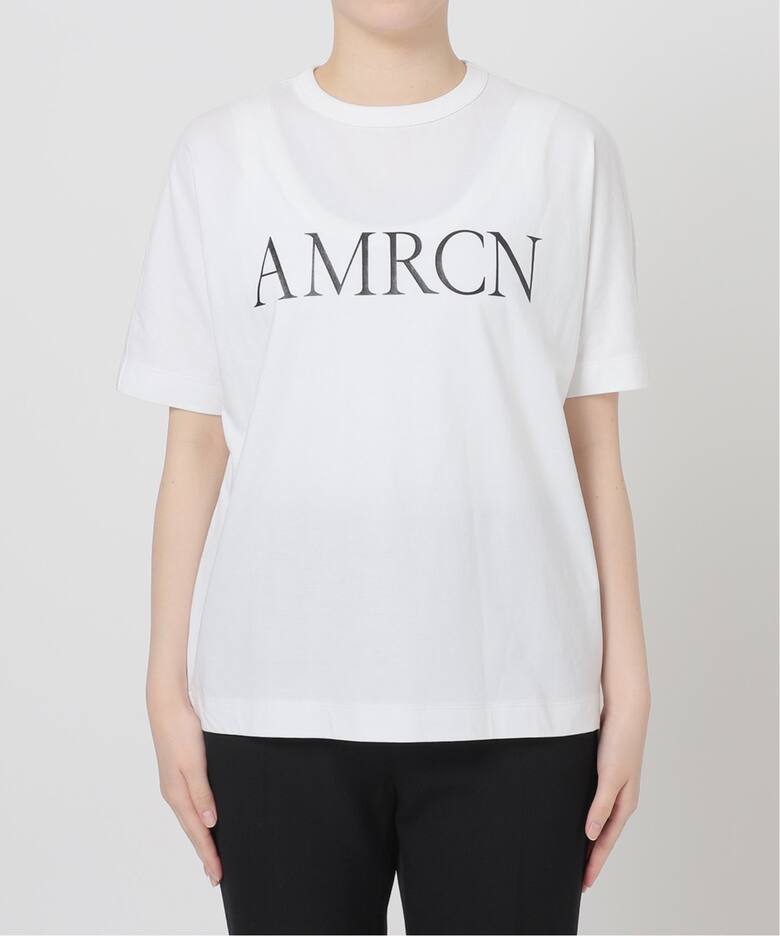 AMERICANA/アメリカーナ】AMRCN Tシャツ（Tシャツ／カットソー  