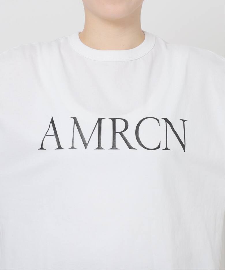 AMERICANA/アメリカーナ】AMRCN Tシャツ（Tシャツ／カットソー  