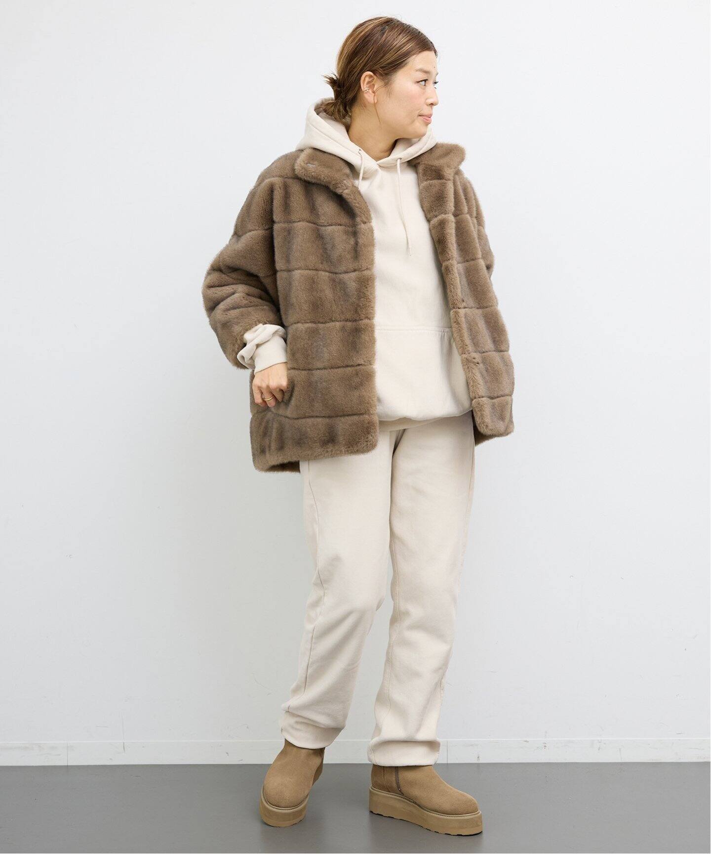 NDX/エヌディーエックス】HOODIE SWEAT（スウェット）｜Deuxieme 