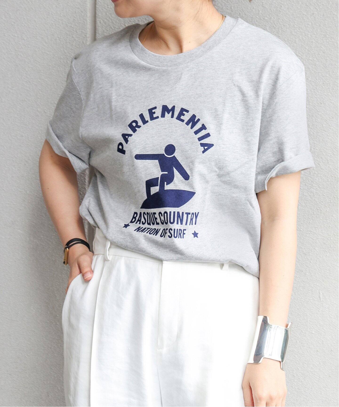 PARLEMENTIA/パルモンティア】 EASYSURF GREY Tシャツ（Tシャツ  