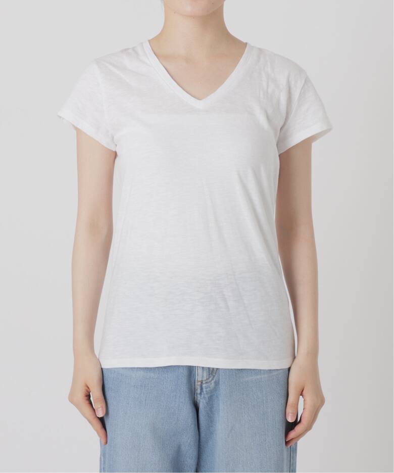 CALUX/キャラクス】Vネック Tシャツ（Tシャツ／カットソー）｜Deuxieme 