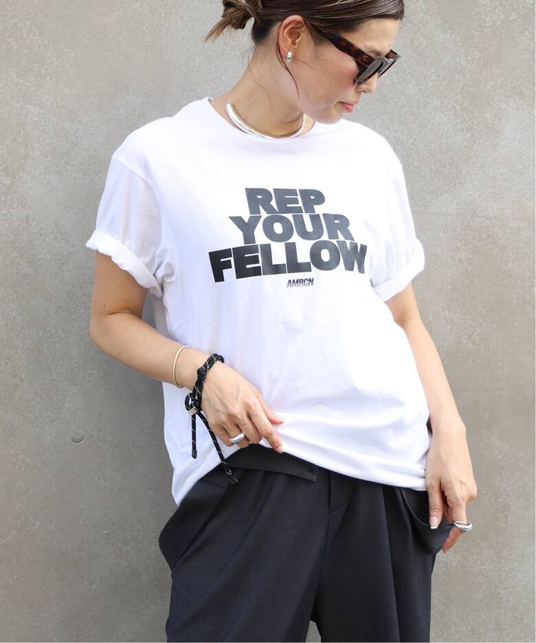 AMERICANA/アメリカーナ】BIG Tシャツ（Tシャツ／カットソー 
