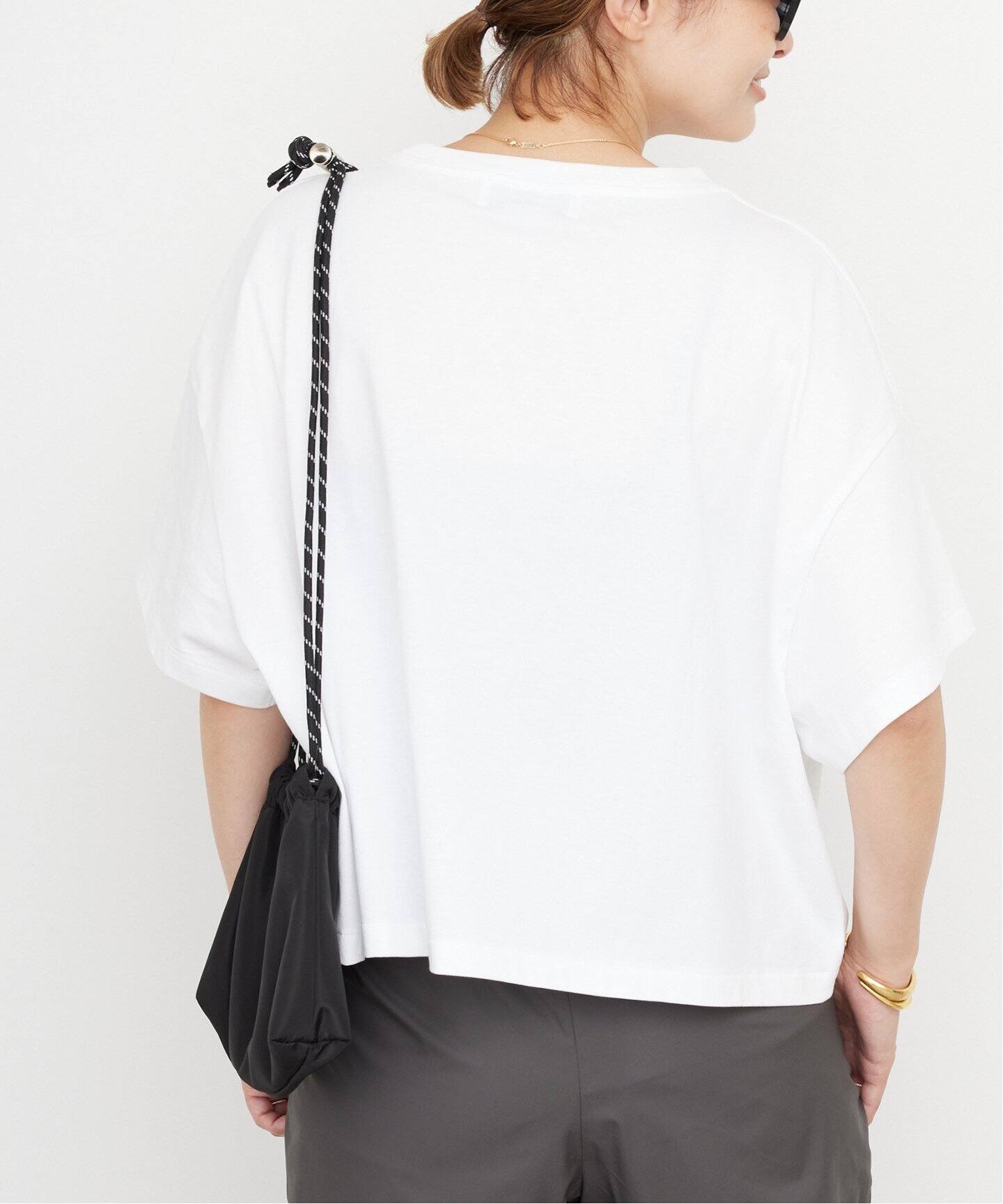 AMERICANA/アメリカーナ】SHORT ワイドTシャツ（Tシャツ／カットソー 