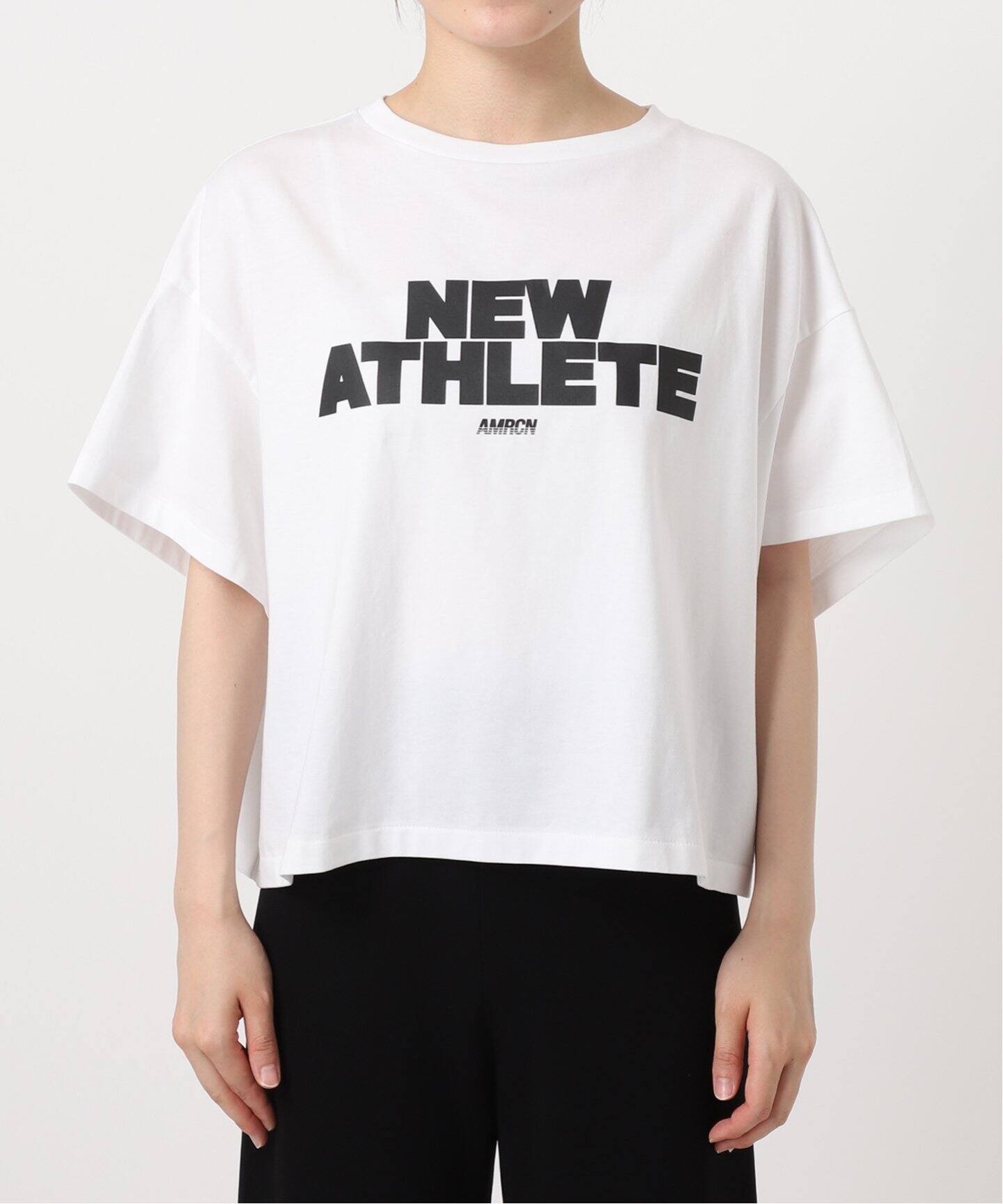 AMERICANA/アメリカーナ】SHORT ワイドTシャツ（Tシャツ／カットソー 