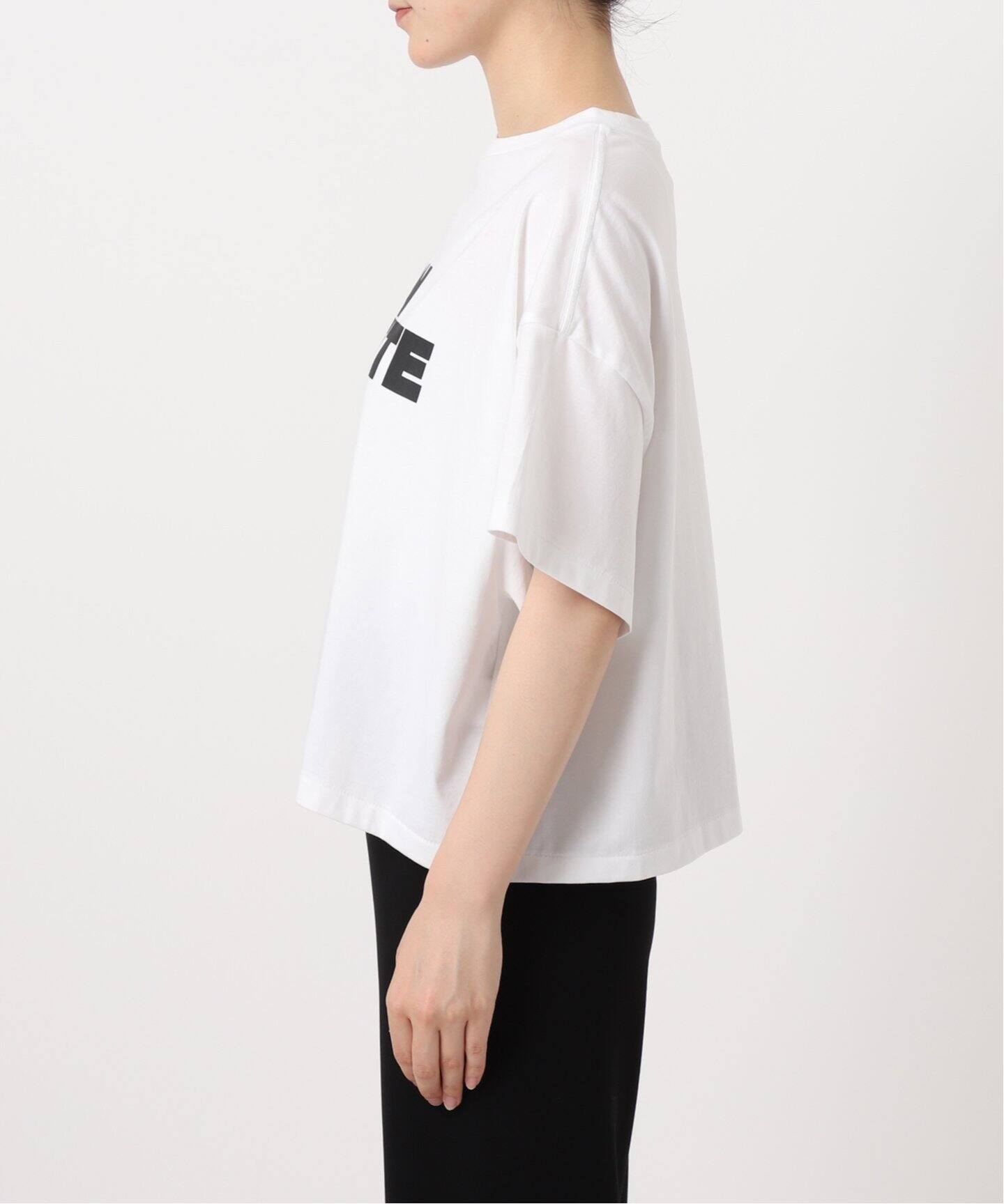AMERICANA/アメリカーナ】SHORT ワイドTシャツ（Tシャツ／カットソー 