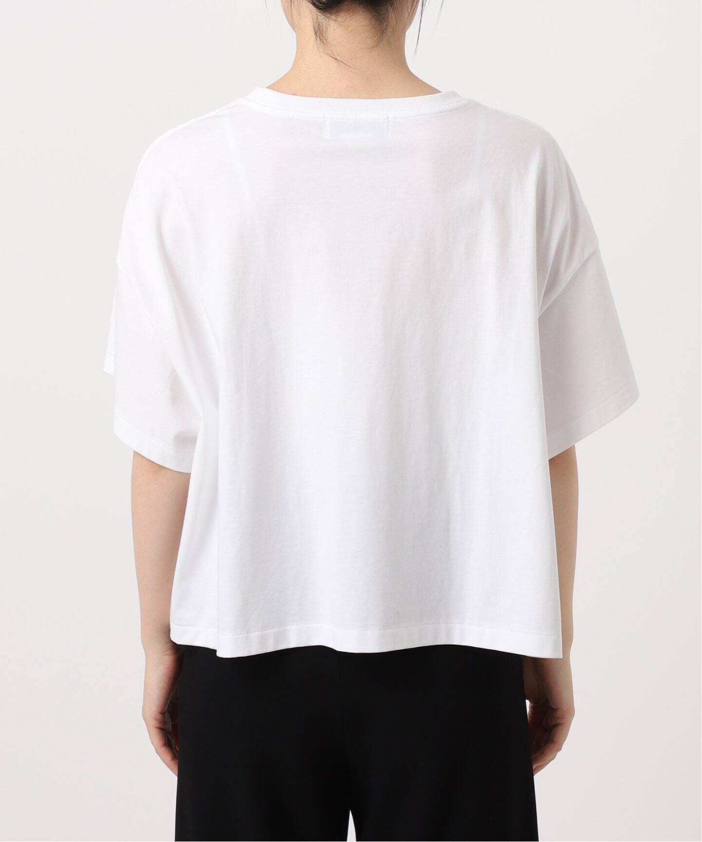 AMERICANA/アメリカーナ】SHORT ワイドTシャツ（Tシャツ／カットソー 