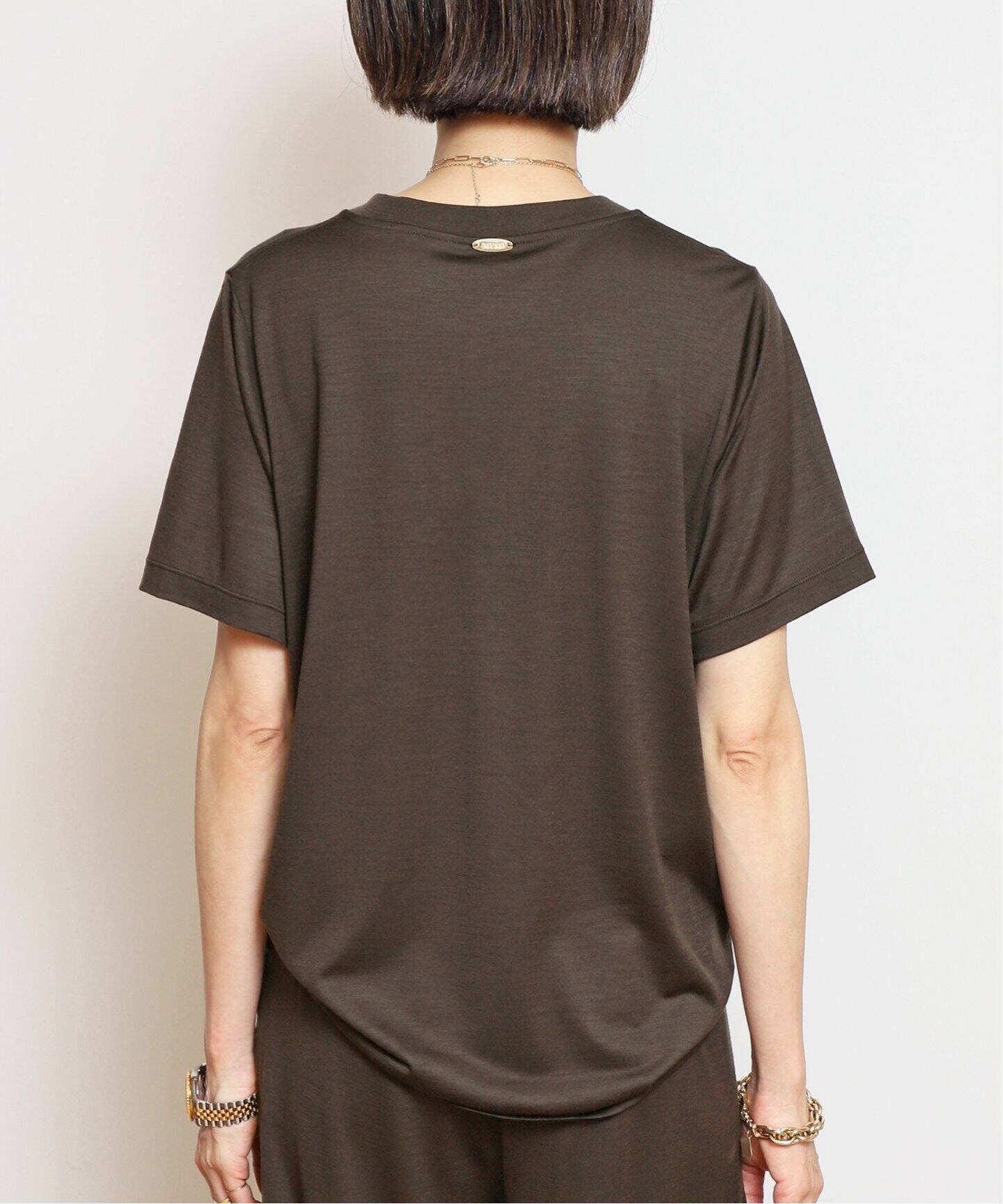 Prime wool jersey Tシャツ（Tシャツ／カットソー）｜MUSE de Deuxieme 