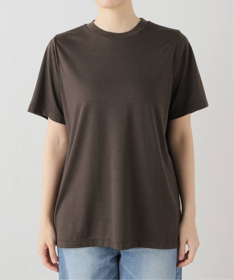 Prime wool jersey Tシャツ（Tシャツ／カットソー）｜MUSE de Deuxieme  
