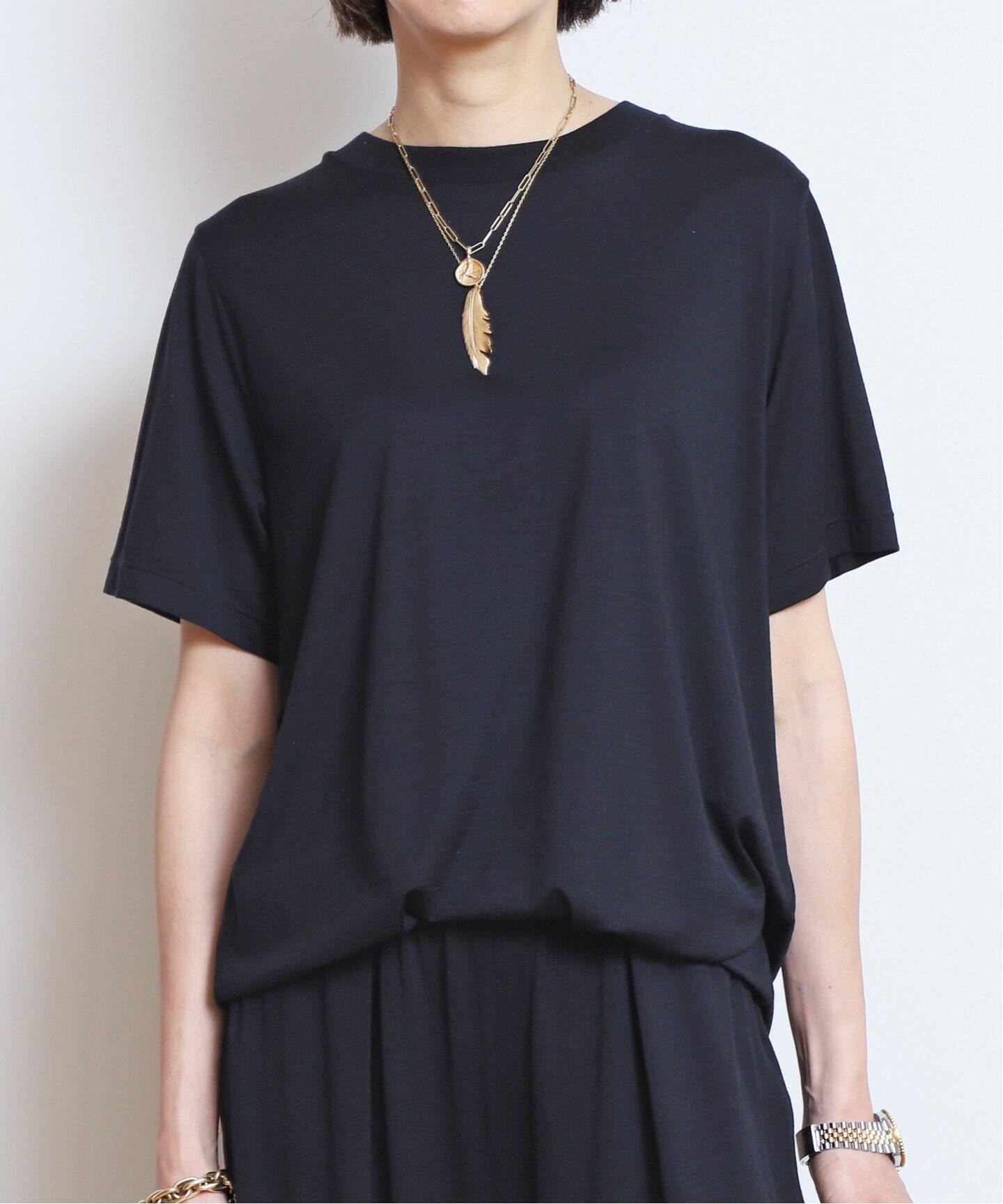 Prime wool jersey Tシャツ（Tシャツ／カットソー）｜MUSE de Deuxieme 