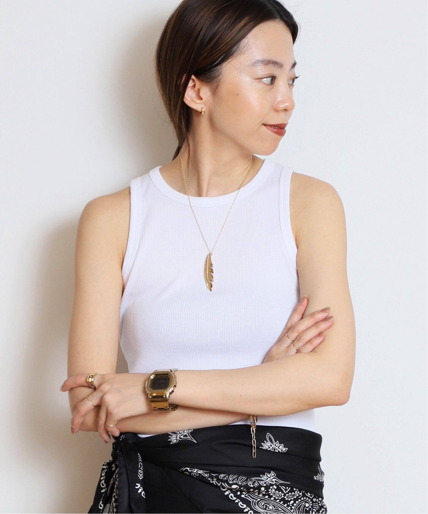 Loosey リブタンクトップ（タンクトップ）｜MUSE de Deuxieme Classe 