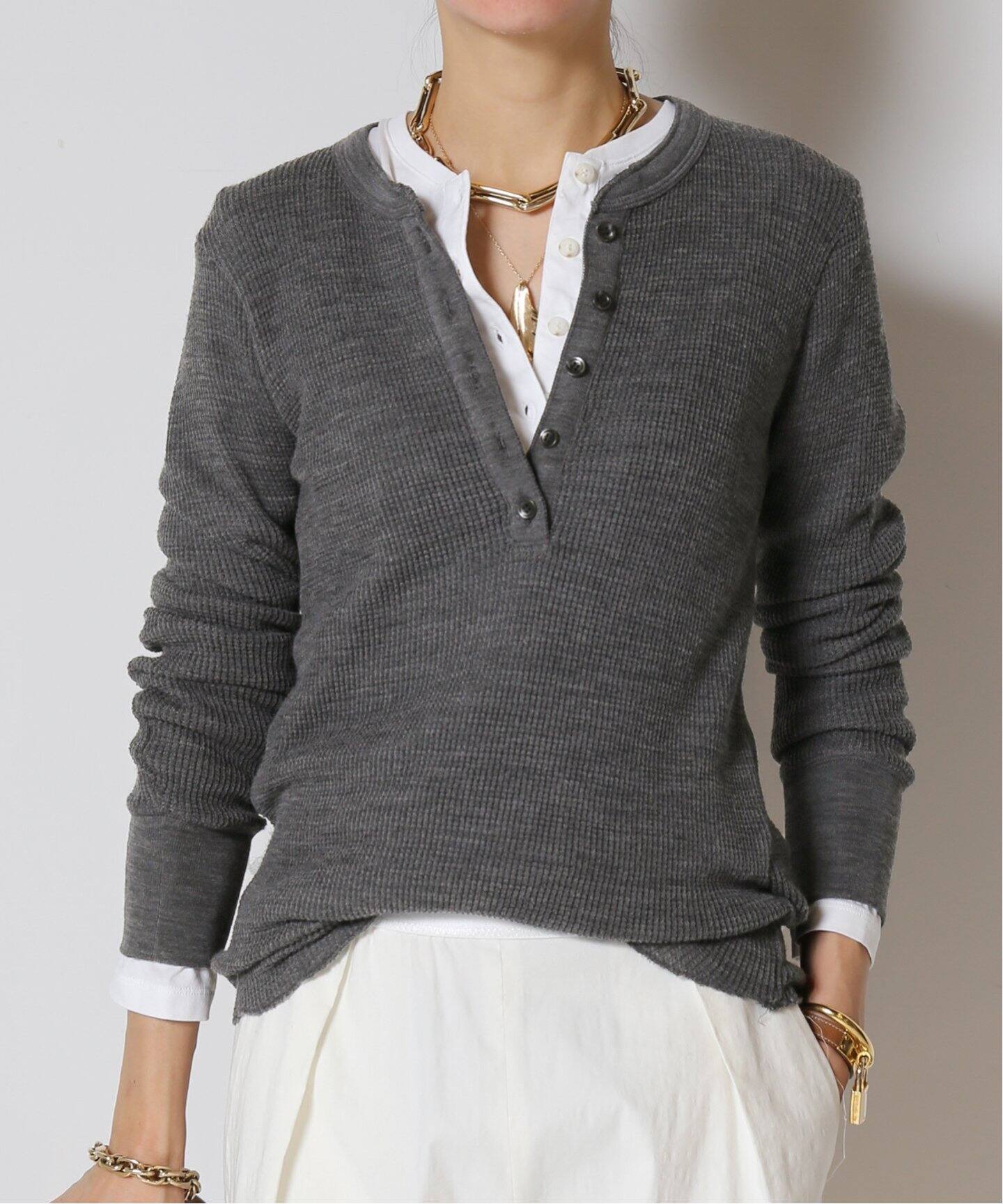 WOOLY THERMAL プルオーバー（Tシャツ／カットソー）｜MUSE de 