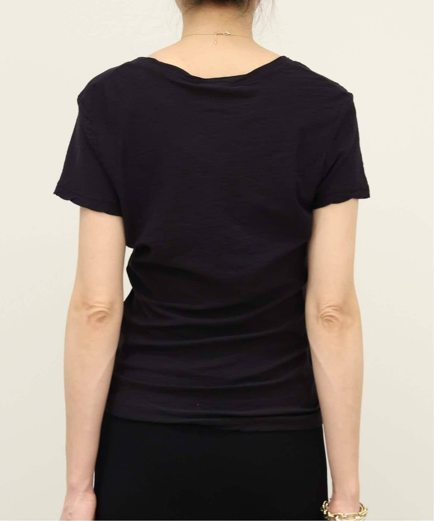 MUSE de Deuxieme Classeジェームスパース Tシャツ 黒 