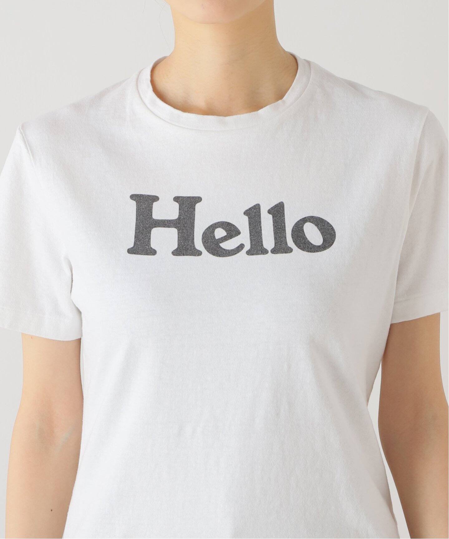 MADISONBLUE/マディソンブルー】HELLO Tシャツ（Tシャツ／カットソー 