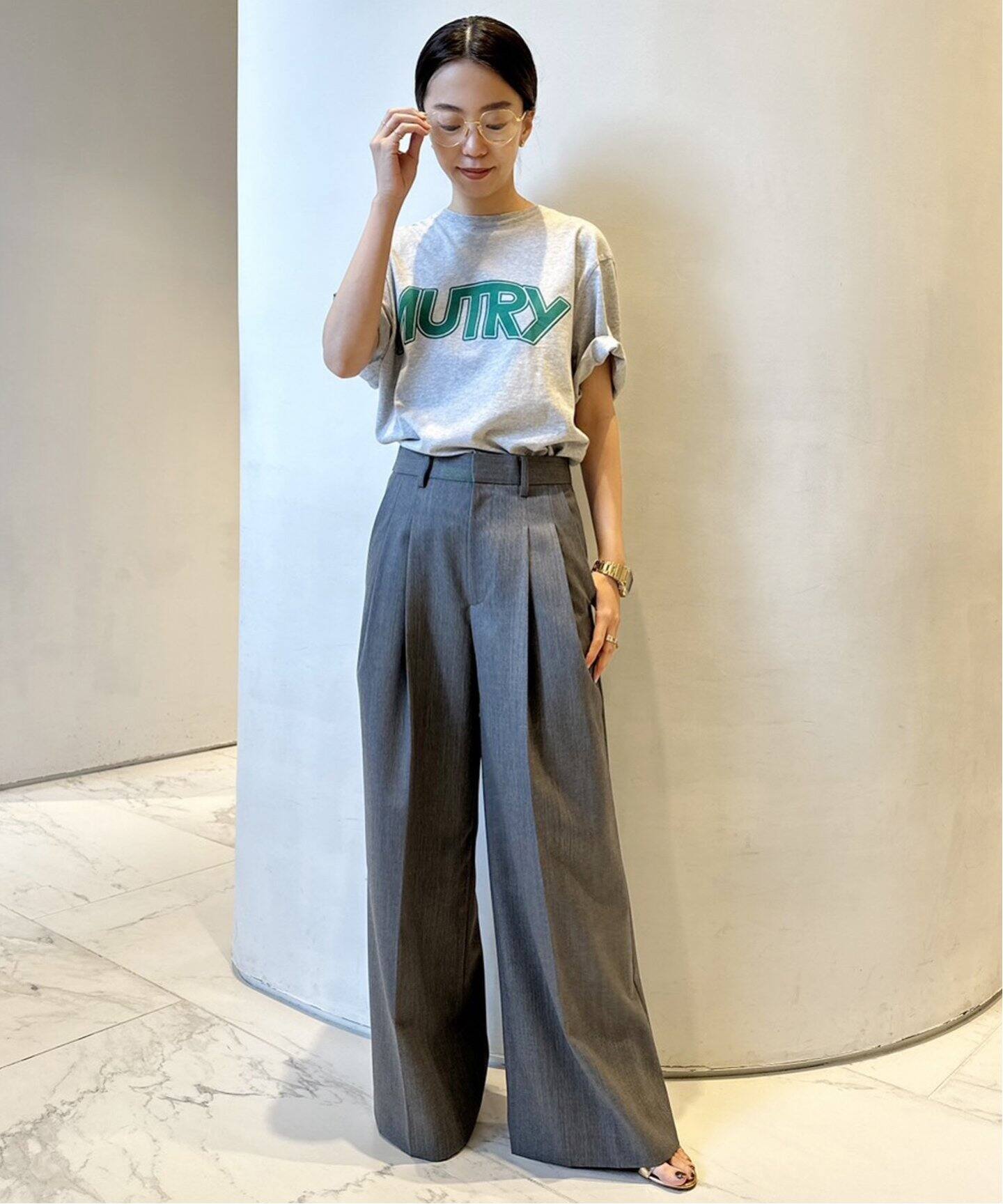 AUTRY/オートリー】BIG LOGO Tシャツ（Tシャツ／カットソー）｜MUSE de  