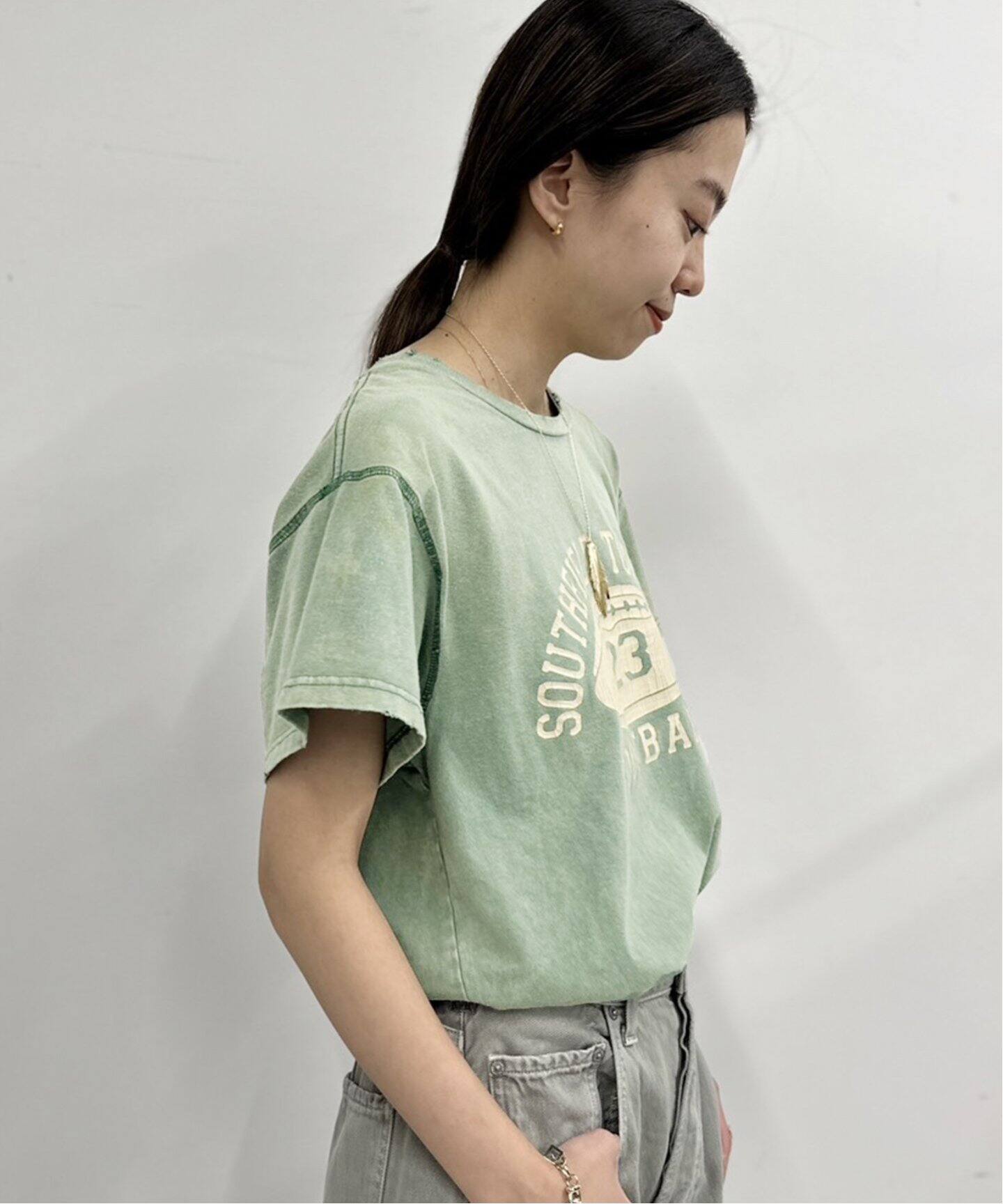 MUSE購入【SURT/サート】S.T.F Year Damage Tシャツ