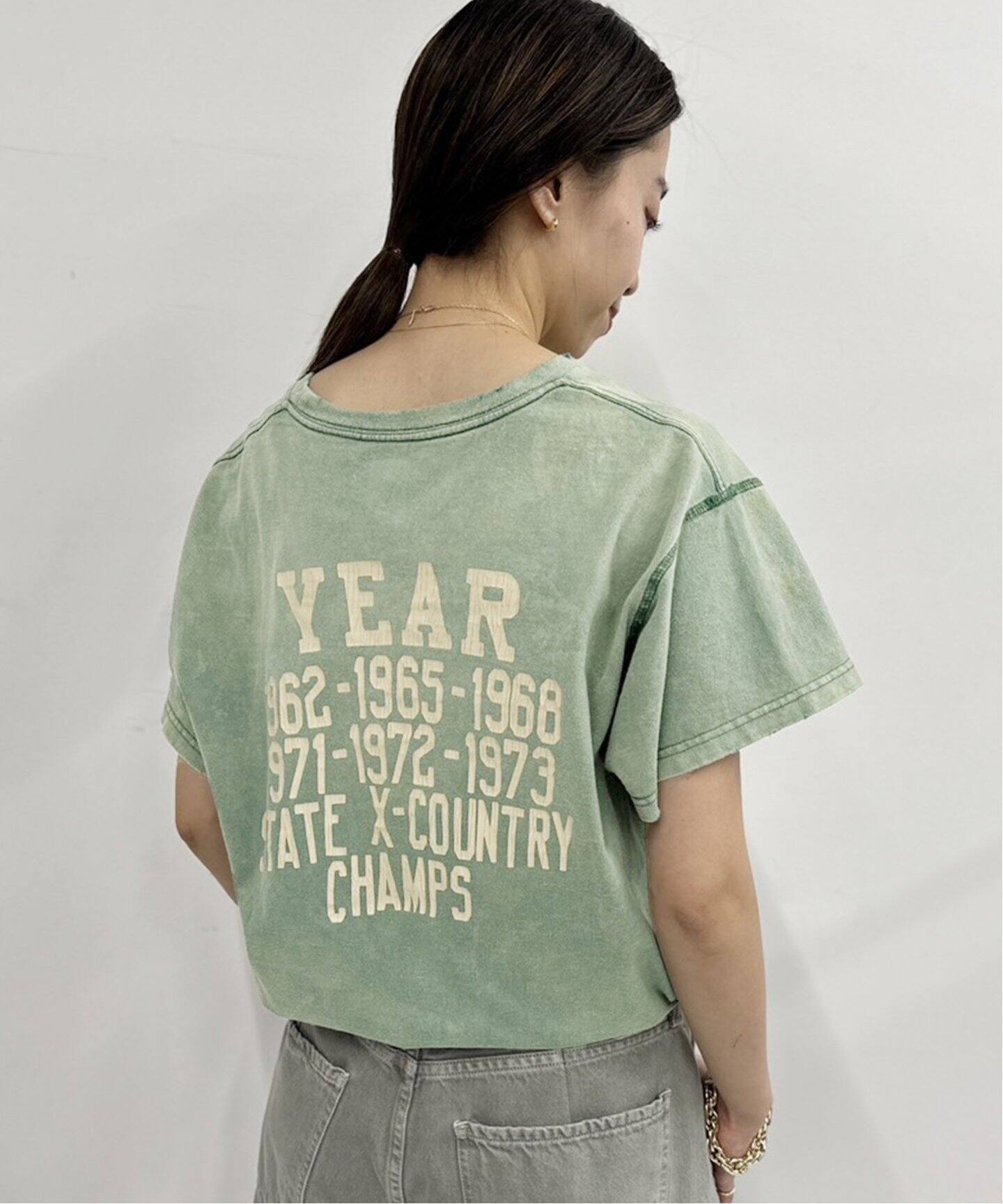MUSE購入【SURT/サート】S.T.F Year Damage Tシャツ