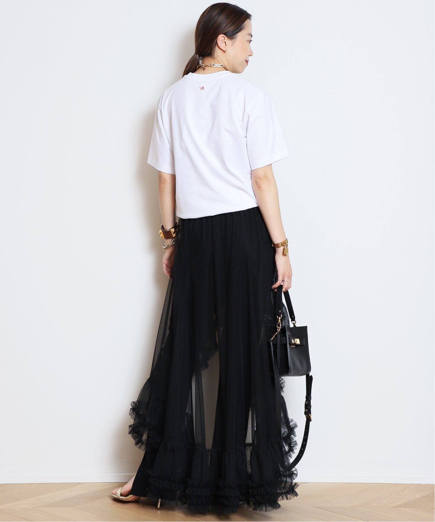 VICTORIA BECKHAM/ヴィクトリアベッカム】MESSAGE Tシャツ（WHITE）（T  