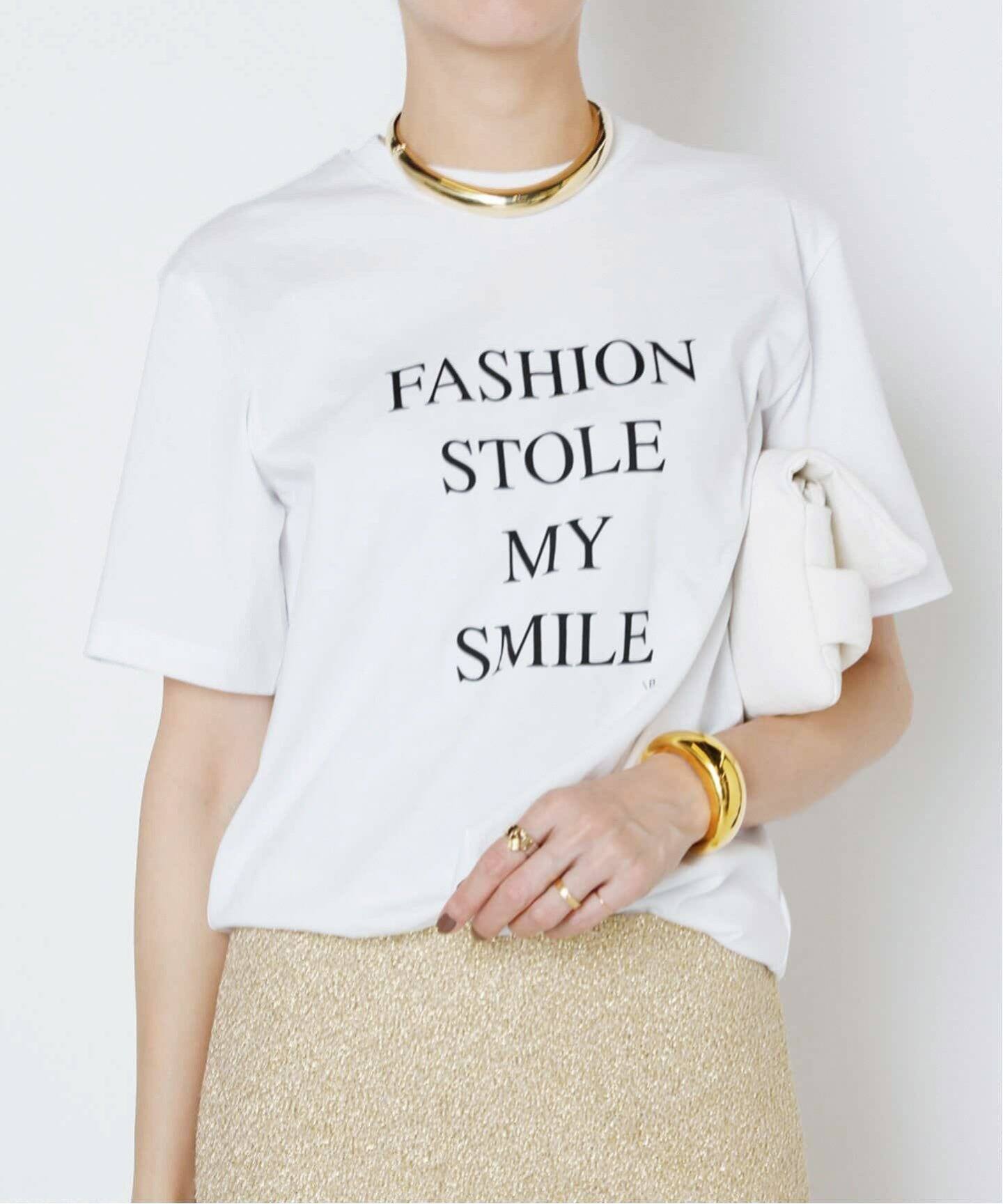 VICTORIA BECKHAM/ヴィクトリアベッカム】MESSAGE Tシャツ（WHITE）（T  