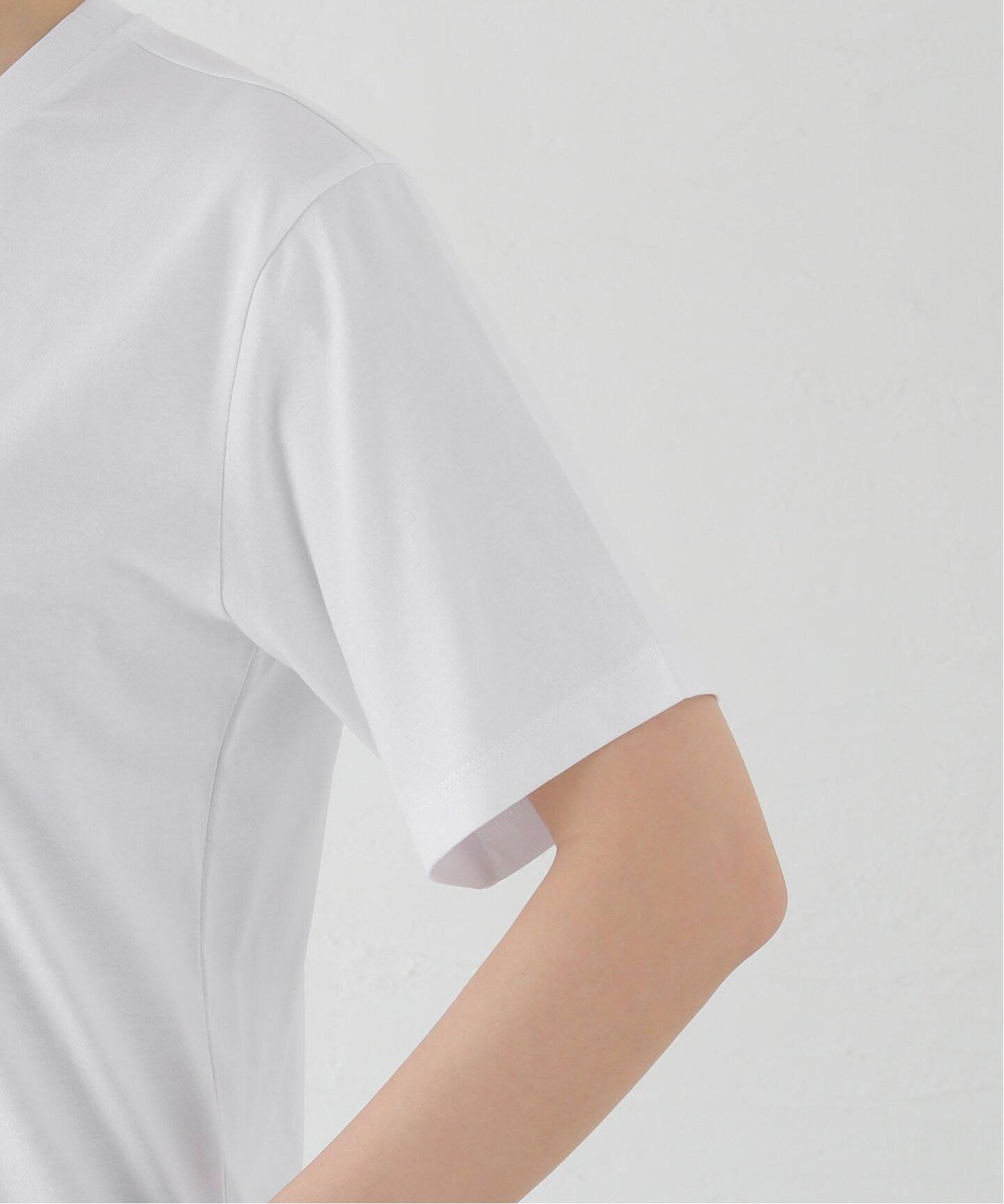 新品未使用 ヴィクトリアベッカム 白Tシャツ オーガニックコットン Victoria Beckham(ヴィクトリアベッカム) Tシャツ・カットソー