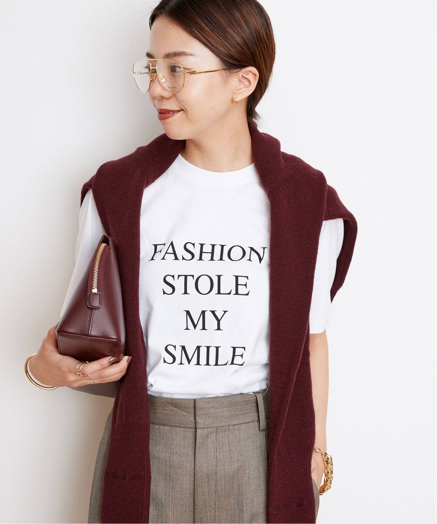 VICTORIA BECKHAM/ヴィクトリアベッカム】MESSAGE Tシャツ（WHITE）（T  