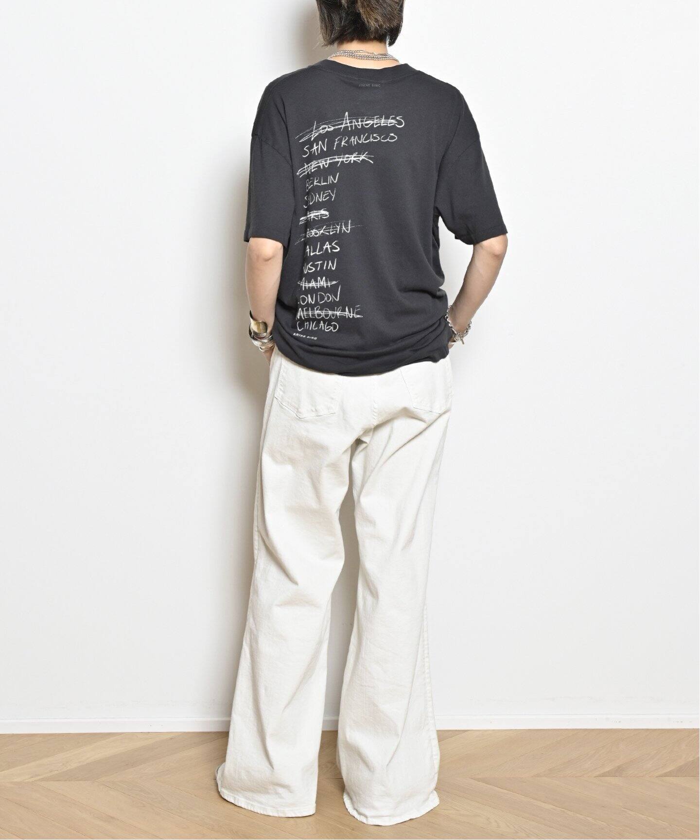 ANINE BING/アニービン】WALKER TEE DOODLE Tシャツ（Tシャツ 